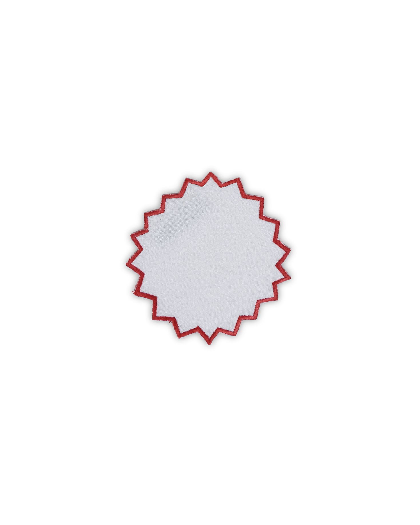 PANERA/COASTER PACK WITH GEOMETRIC EDGE