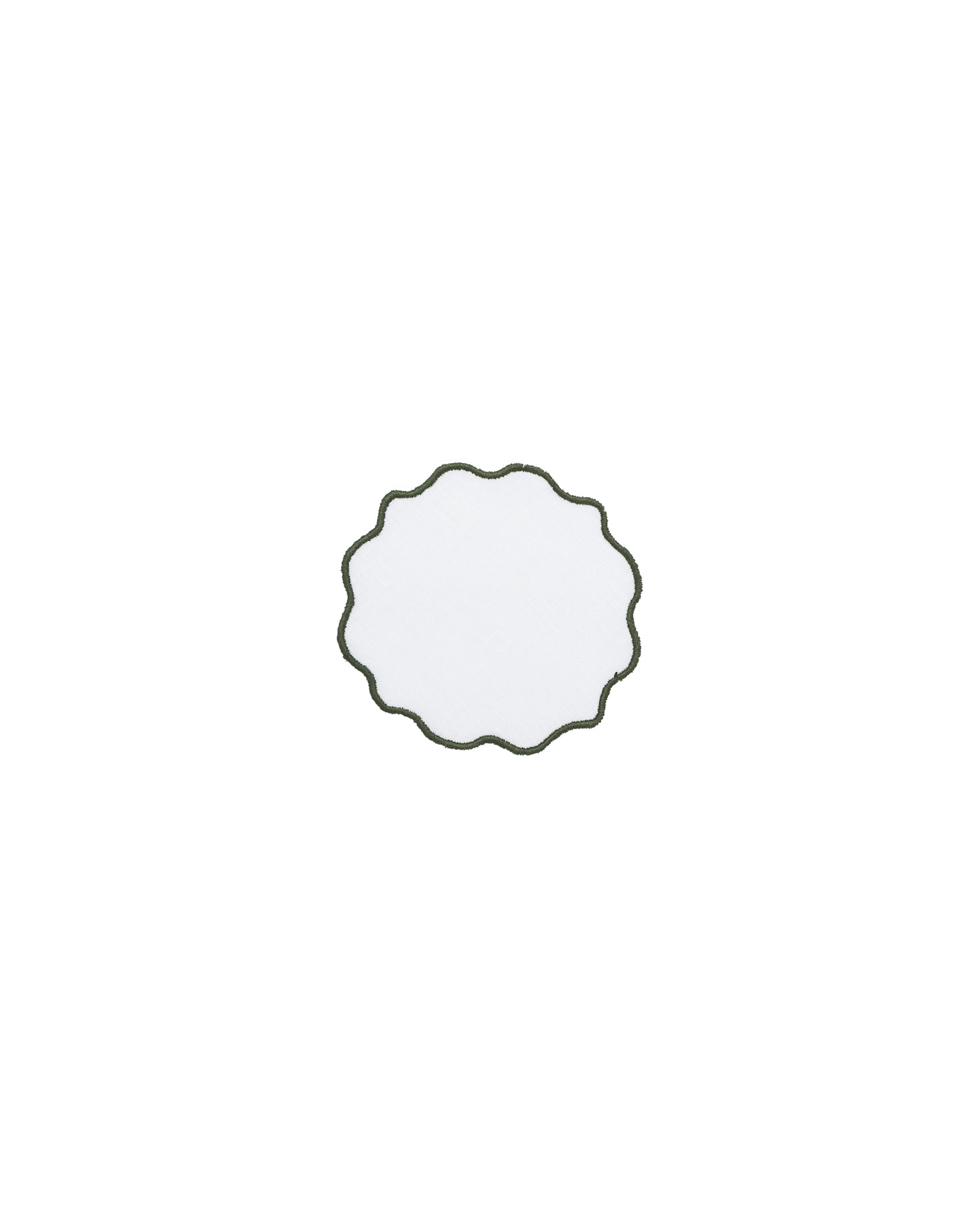 PANERA/COASTER PACK WITH GREEN TRIM