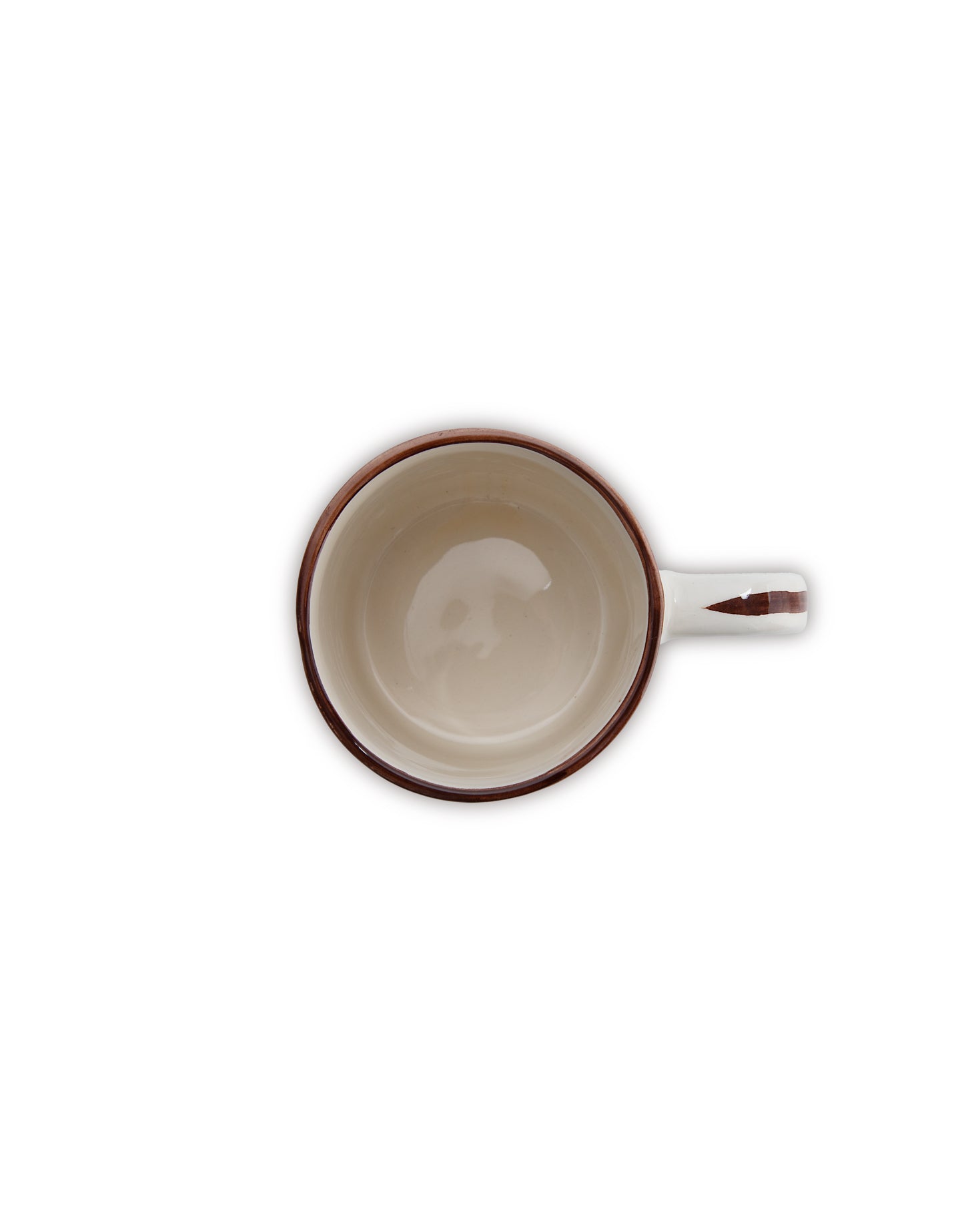 BROWN CARNATION MUG