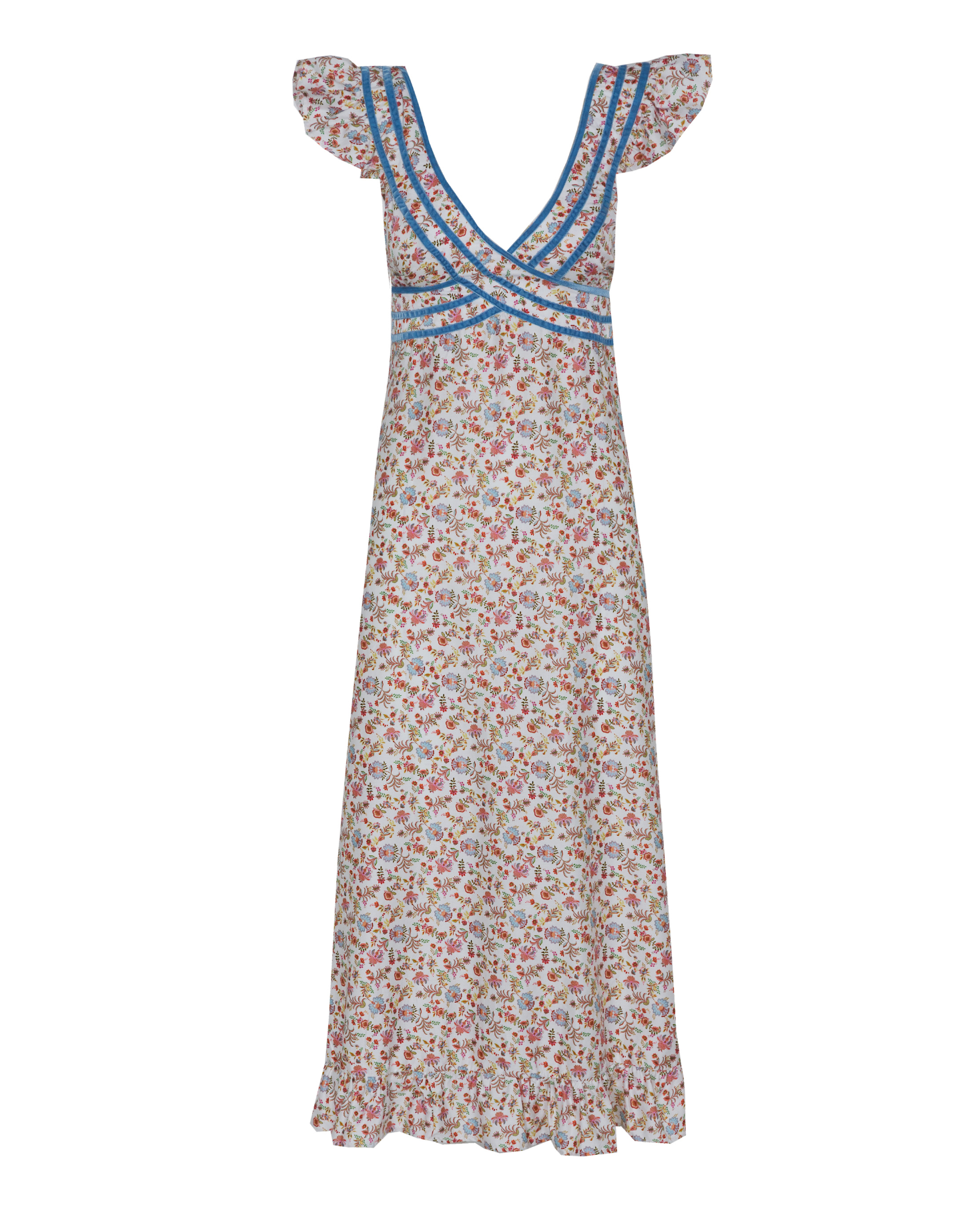 INÉS NIGHTGOWN (blue)