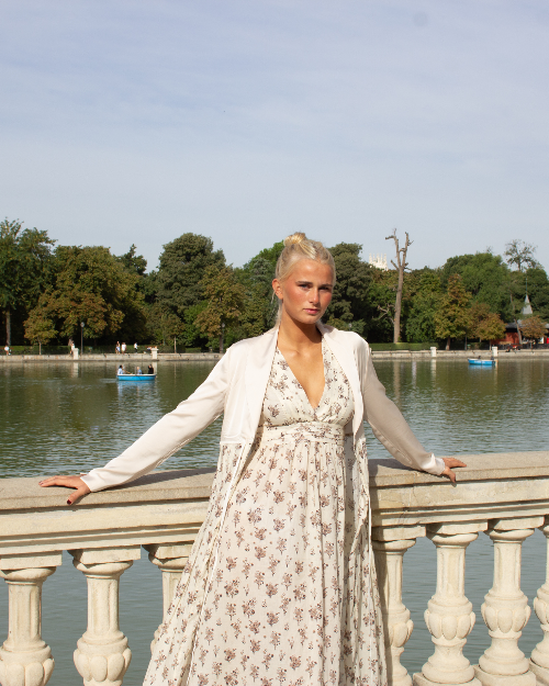 CAMISÓN MERCEDES FLORAL (BEIGE)