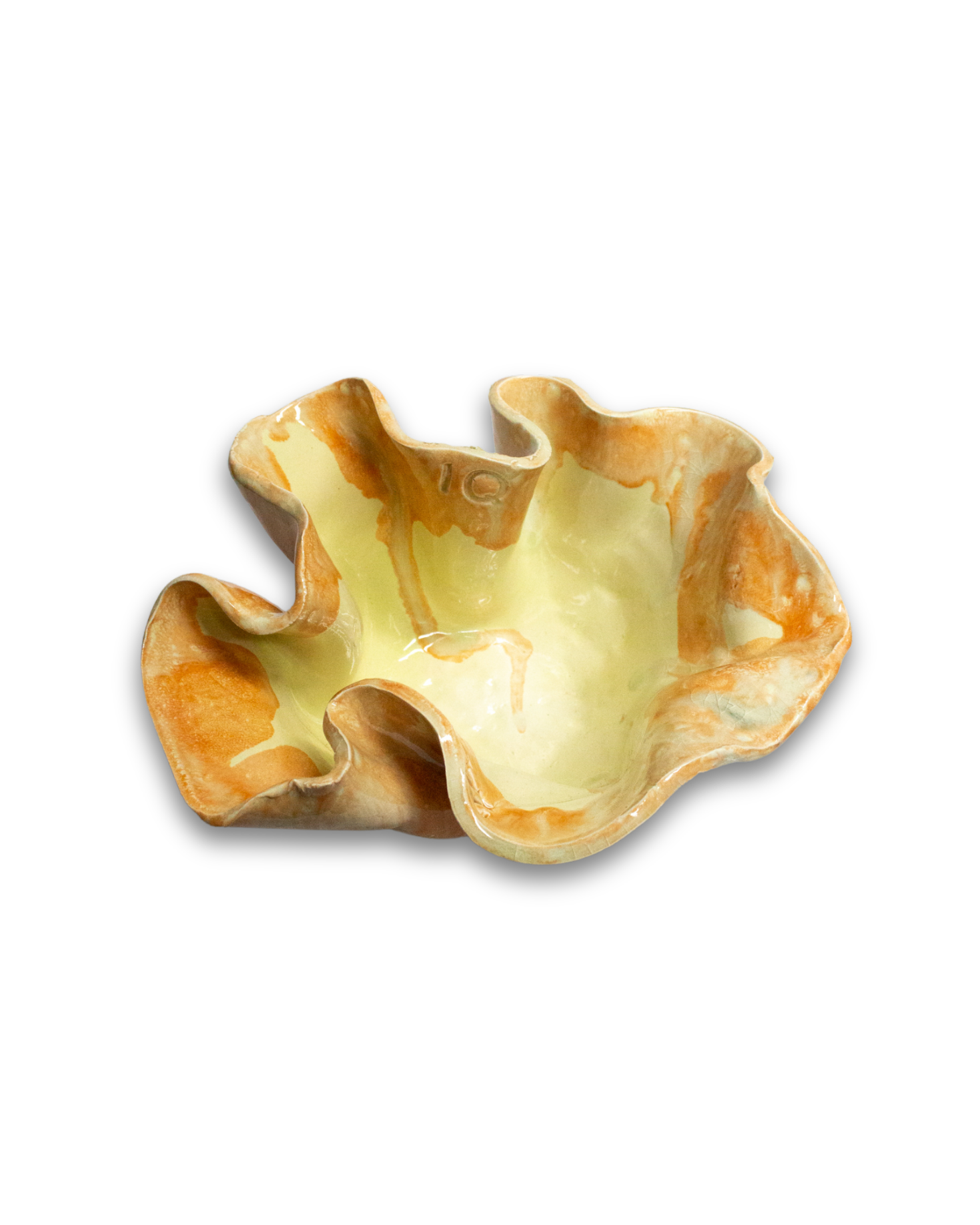 MEDIUM ORANGE POTTERY
