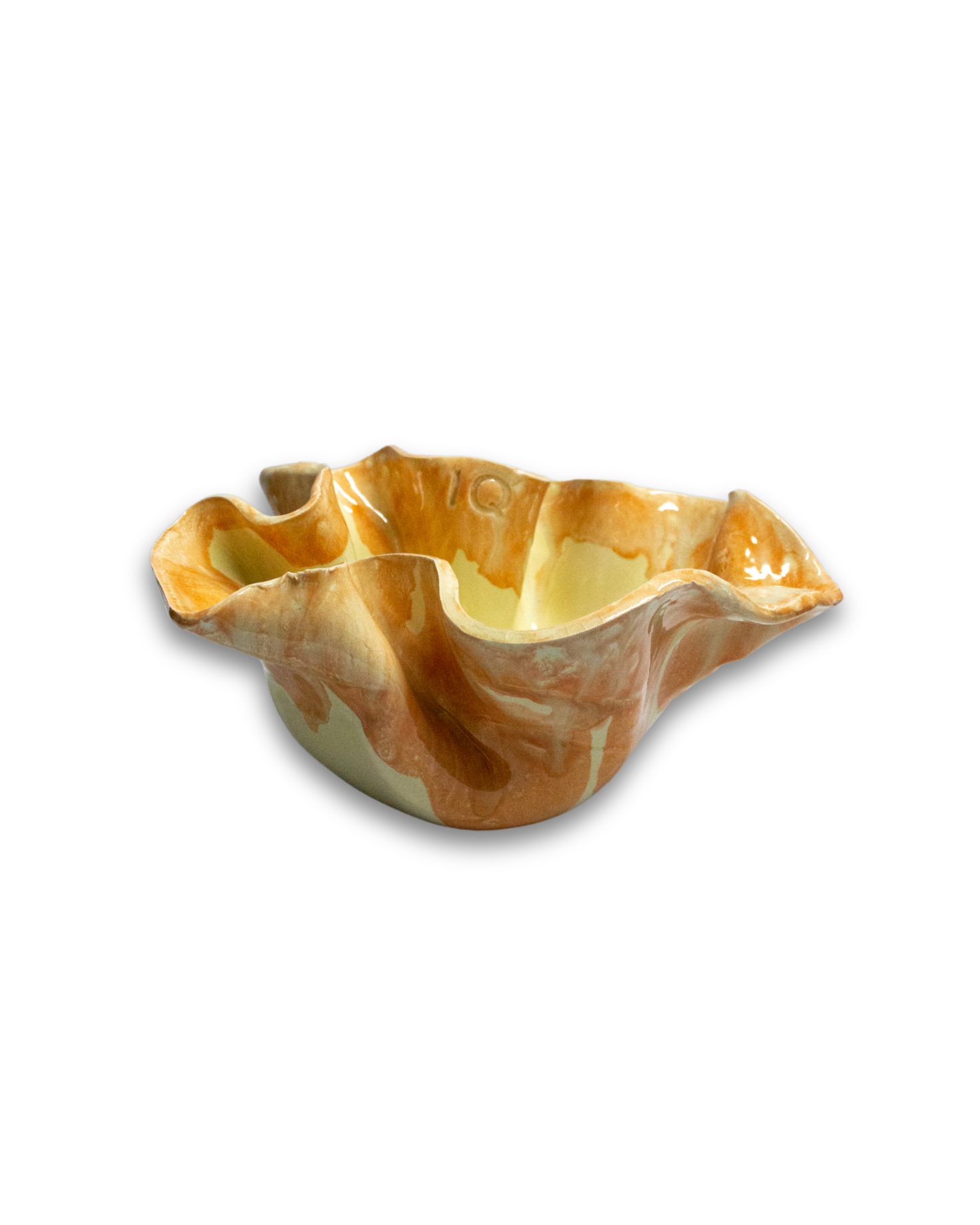 MEDIUM ORANGE POTTERY