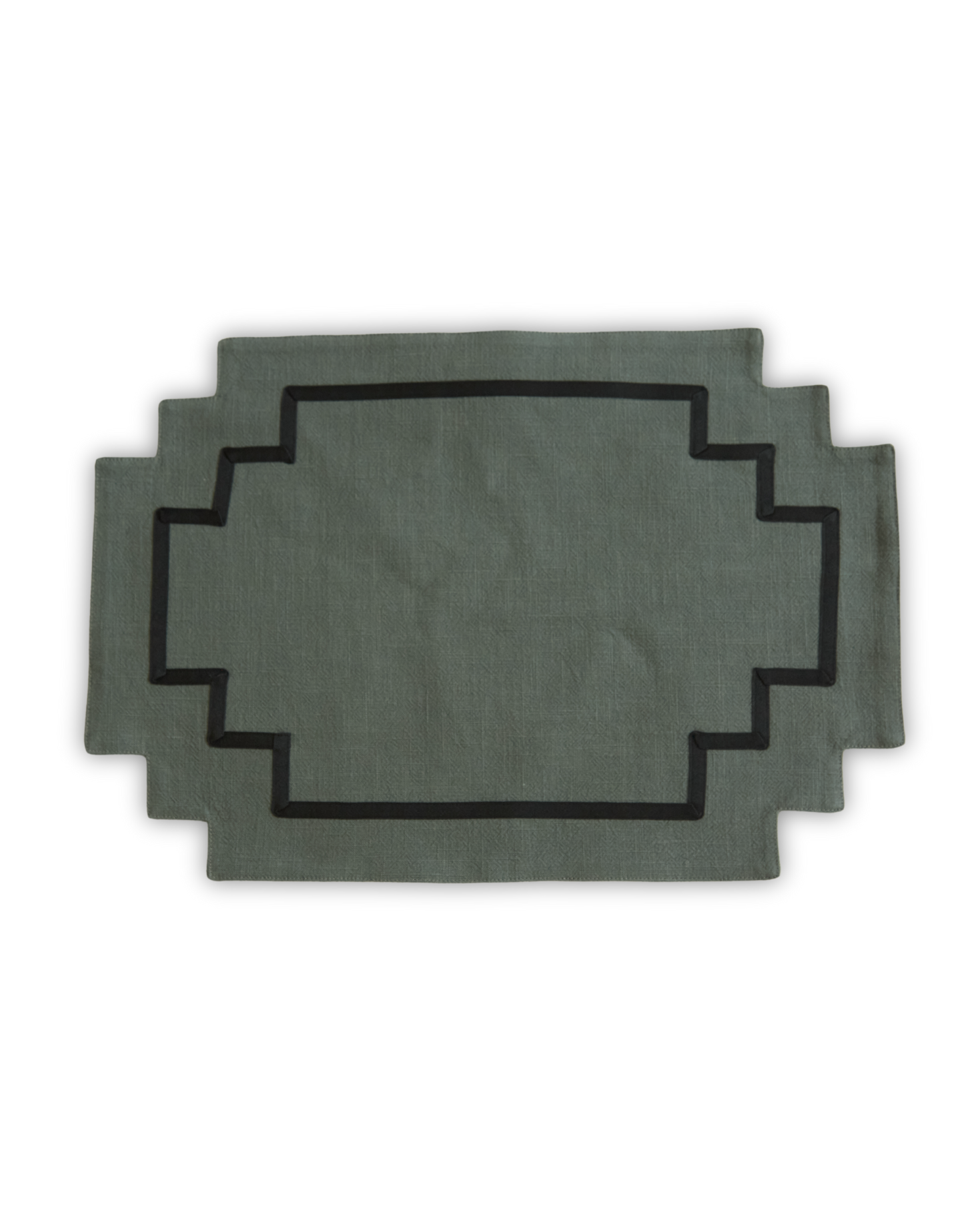 ICON PLACEMAT AND NAPKIN (green)