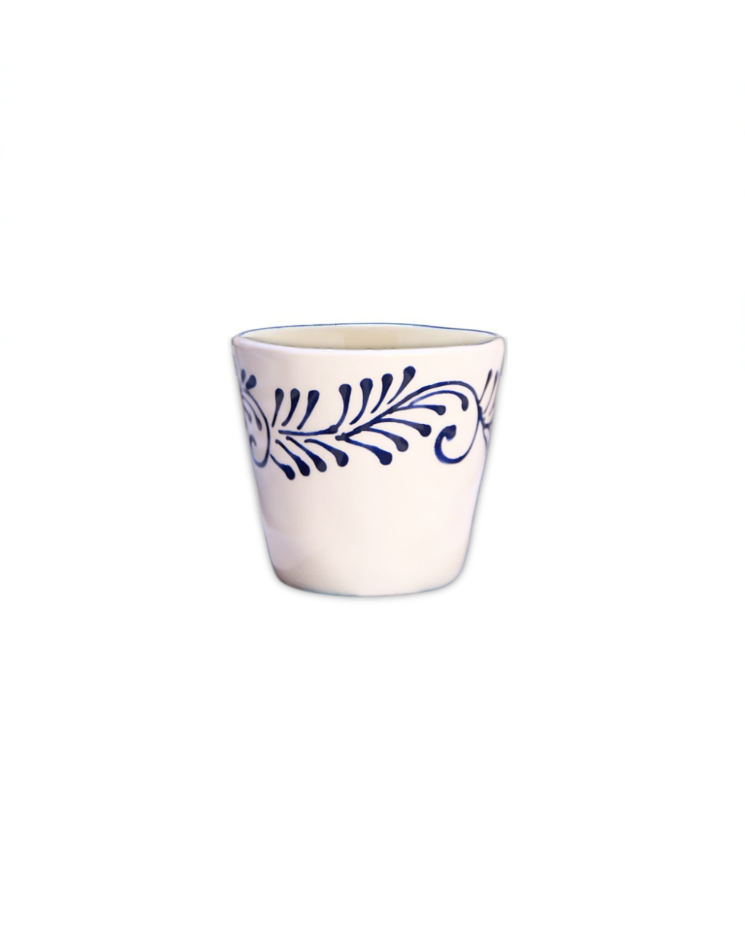 TAZA ESPRESSO TERRACOTA (azul)