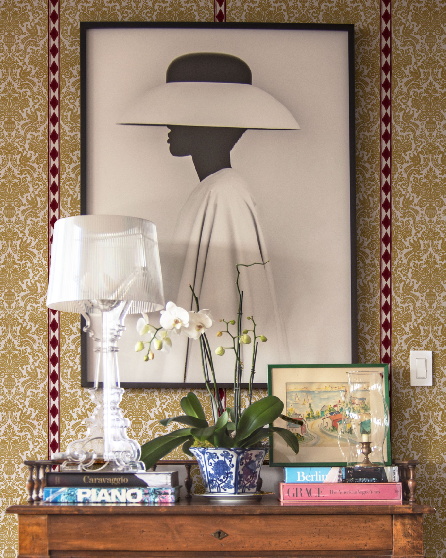 MUESTRA PAPEL PINTADO CARMEN ROJO