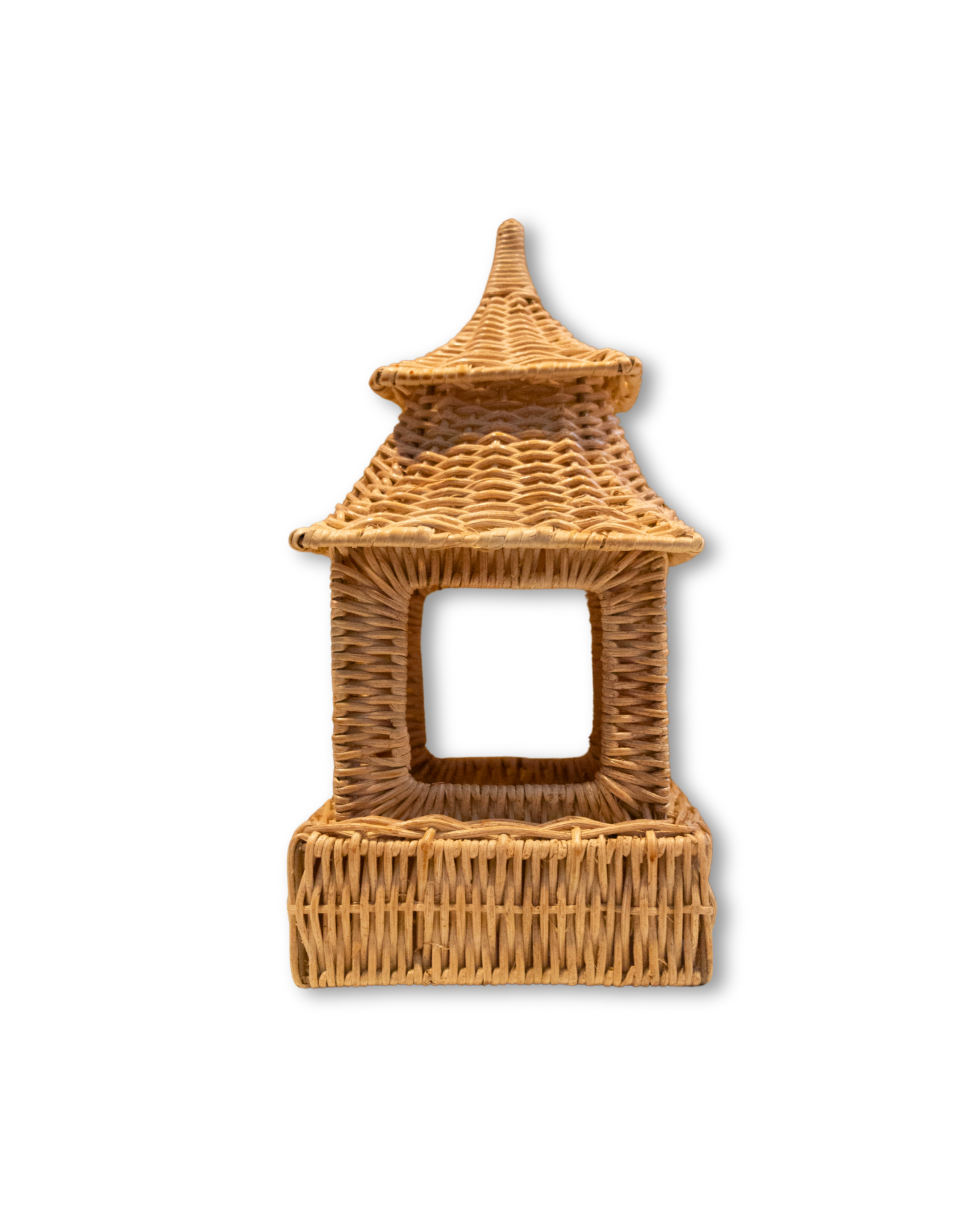 LARGE WICKER PAGODA
