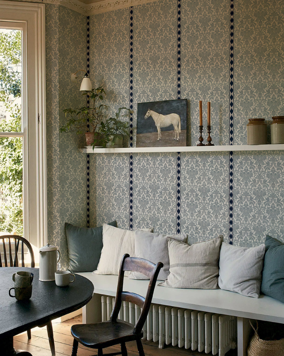 LEONOR BLUE WALLPAPER (5m2 roll)