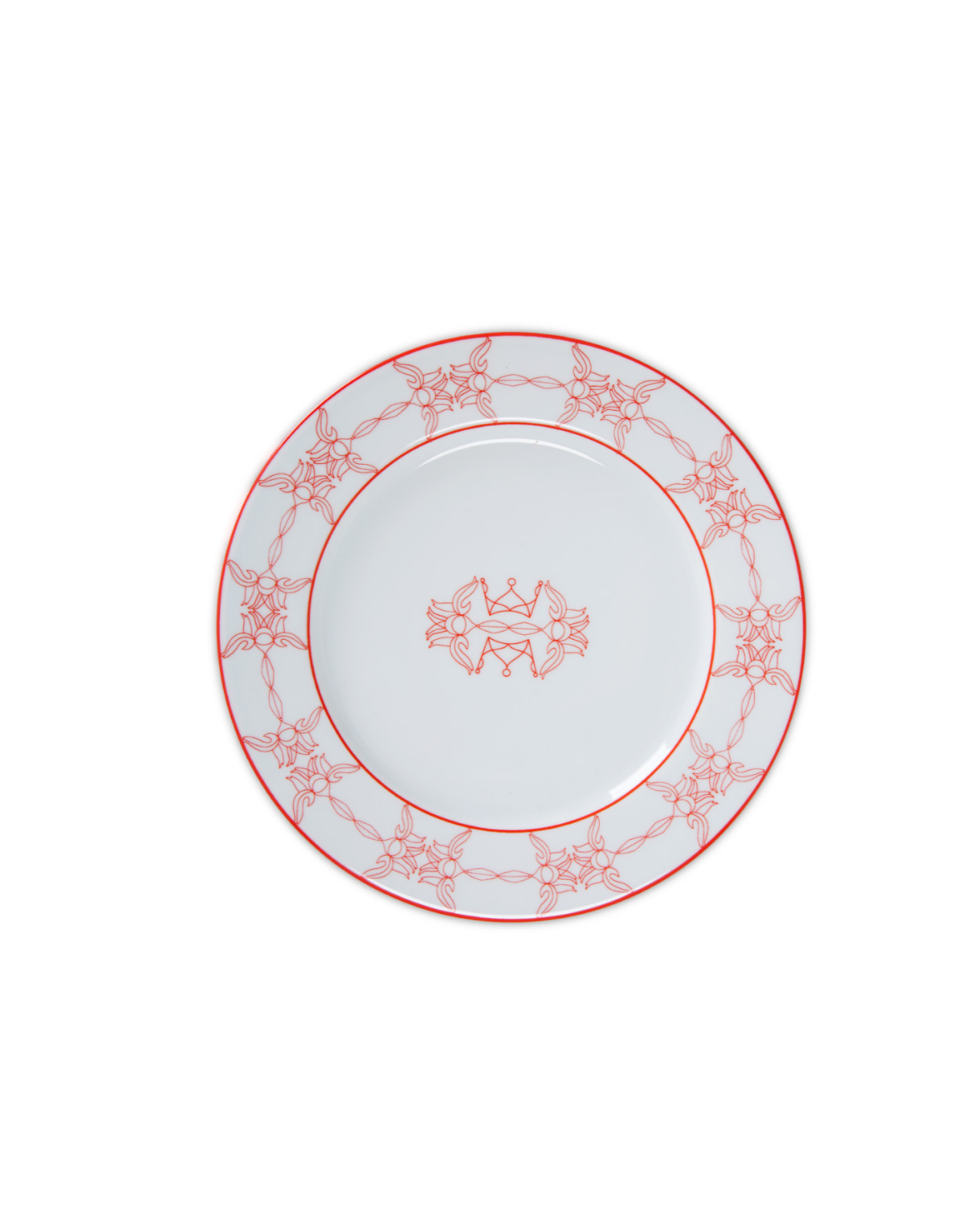 PLATO DE POSTRE AMAZONAS CORAL