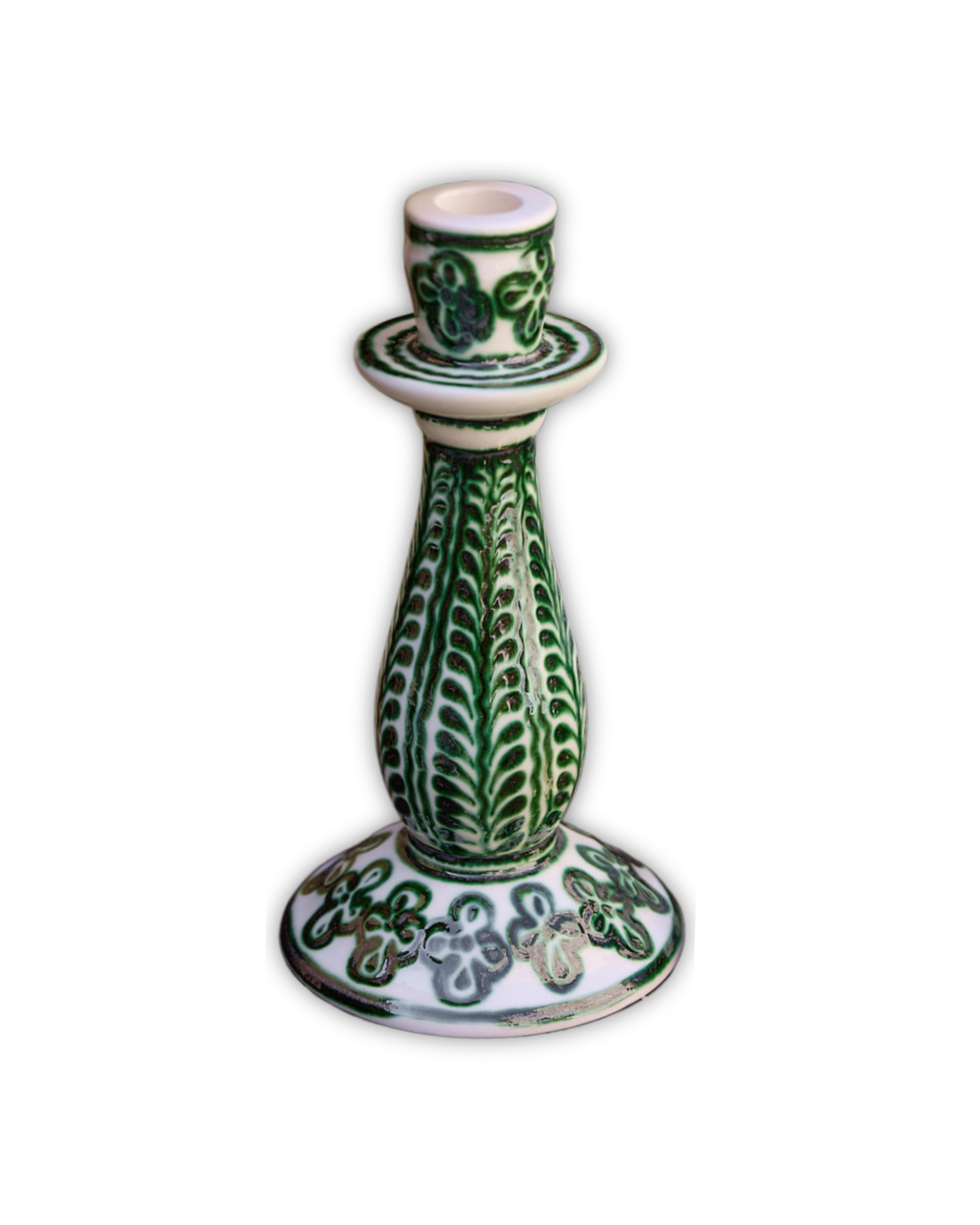 CANDELABRO CÁNDIDO (verde)