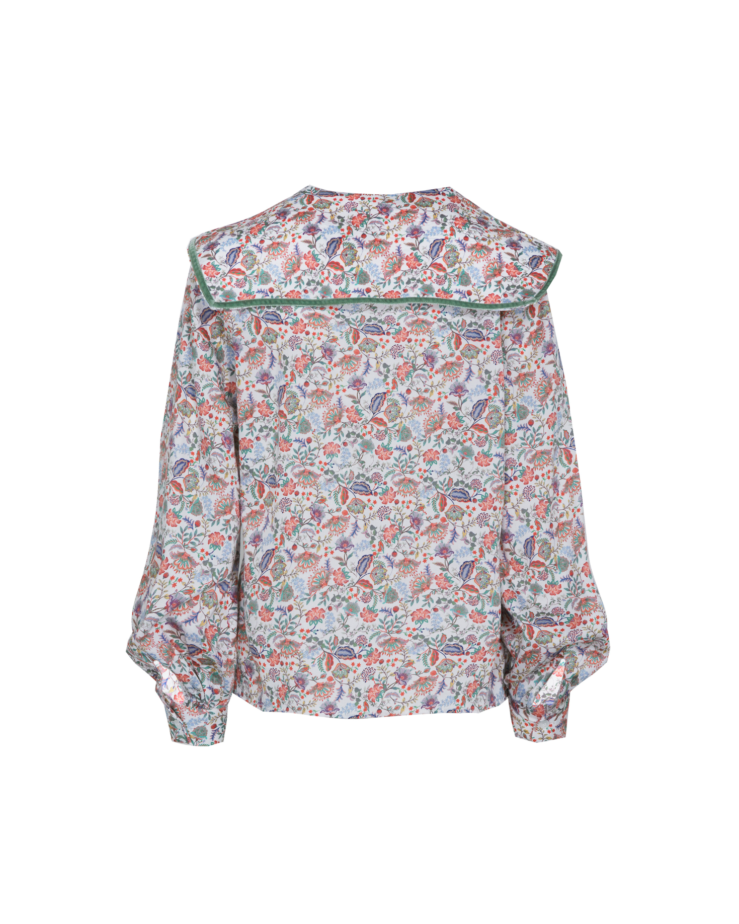 CASTLE PAJAMAS (coral and green)