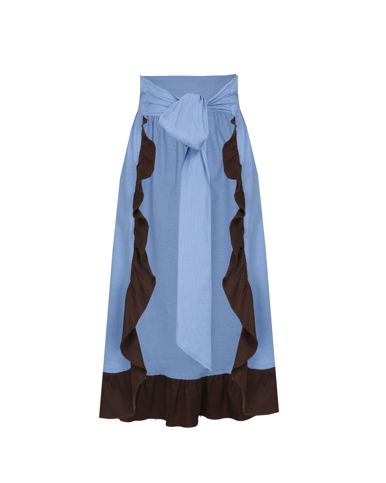 DELANTAL PASTEL AZUL