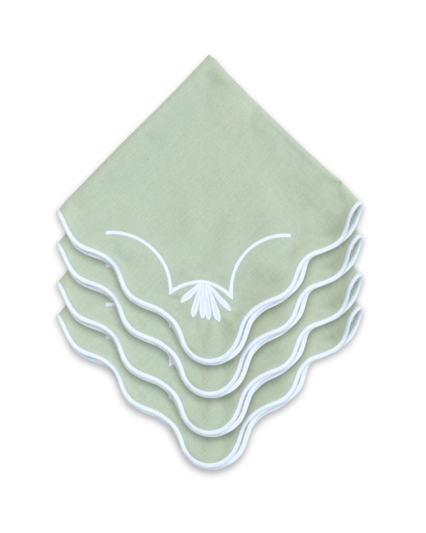 PACK OF 4 BABOR NAPKINS (water green)