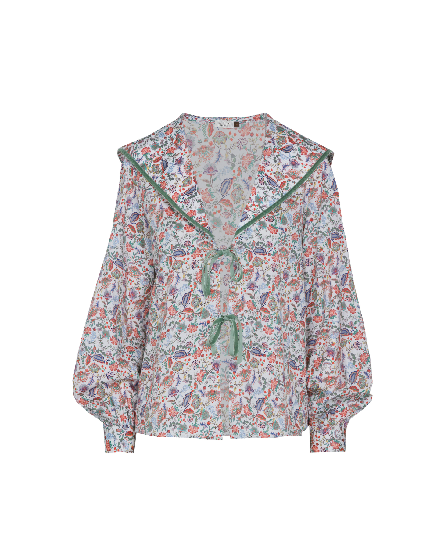 CASTLE PAJAMAS (coral and green)