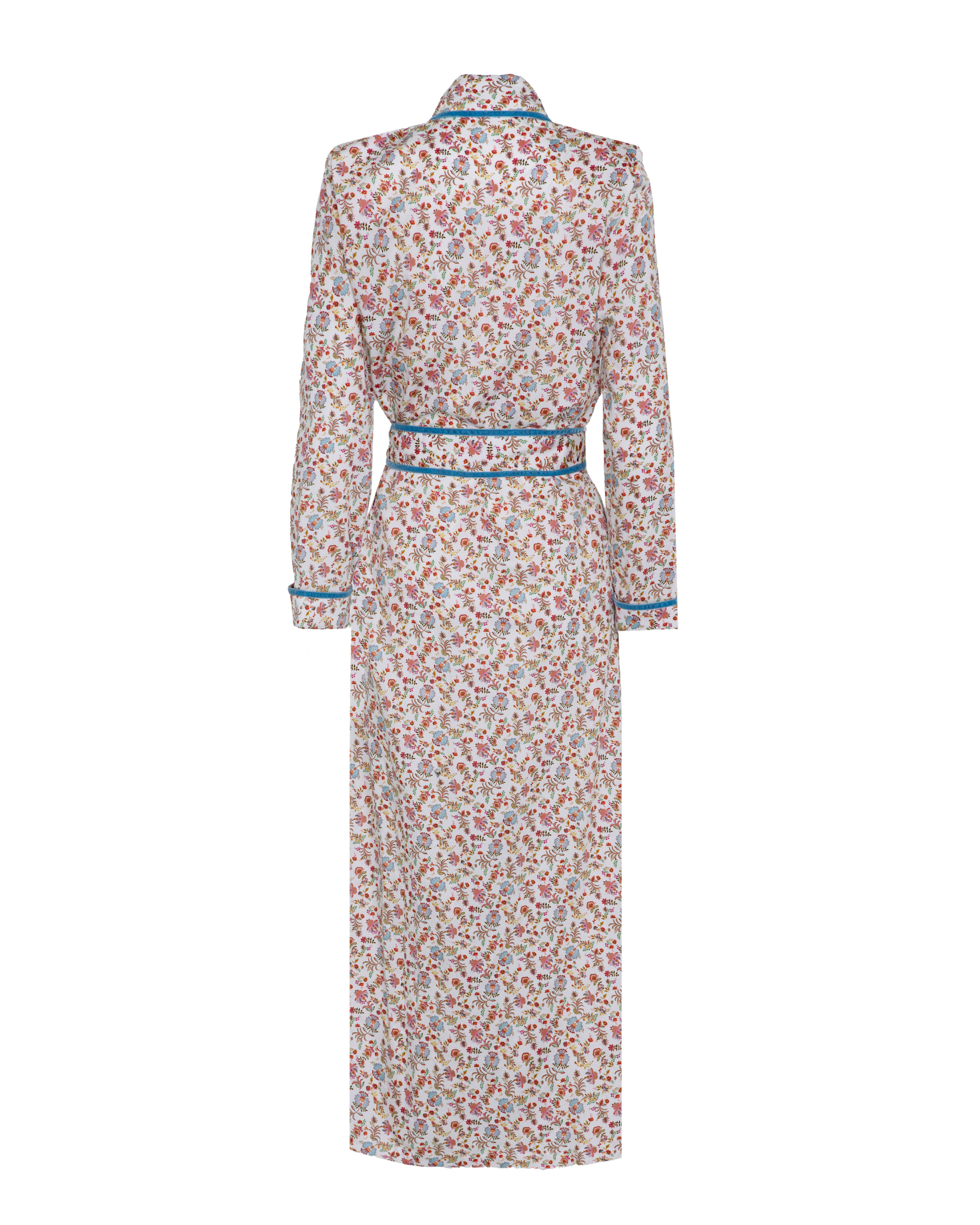 BATA FLORAL AZUL