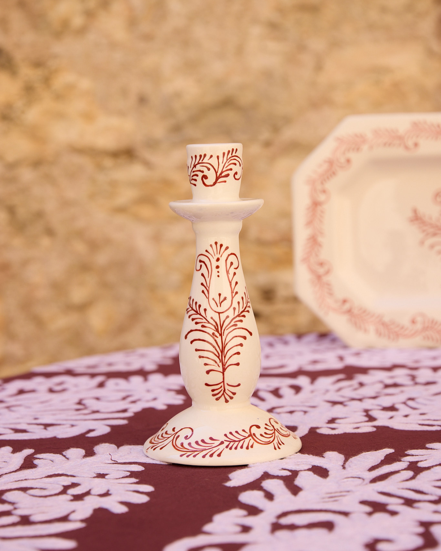 CANDELABRO TERRACOTA