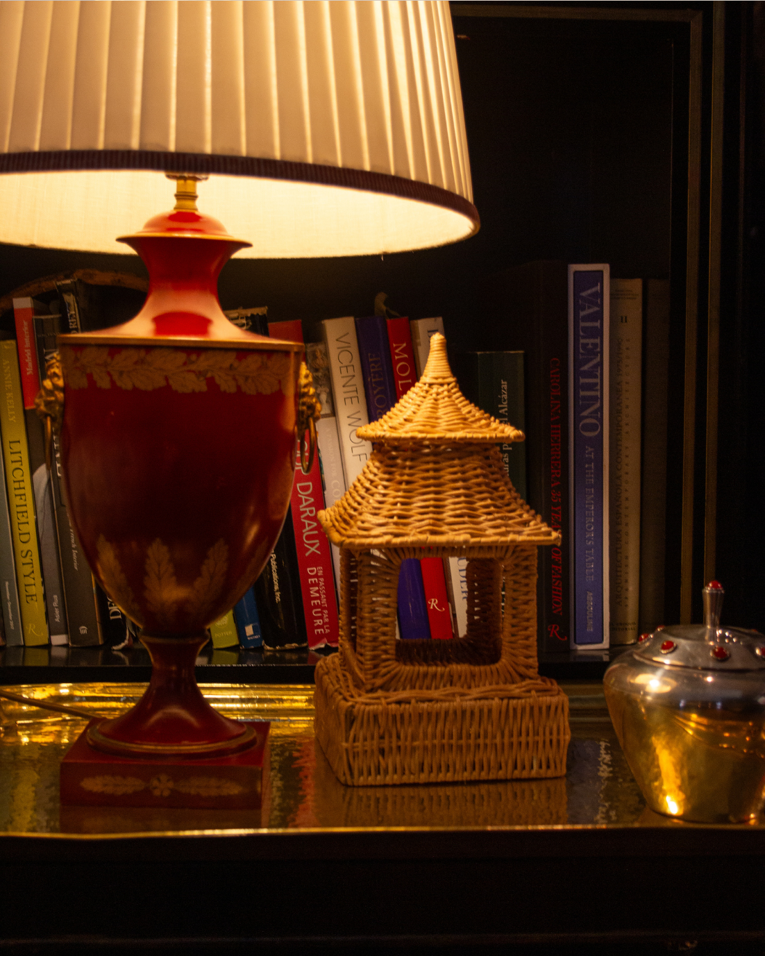 LARGE WICKER PAGODA