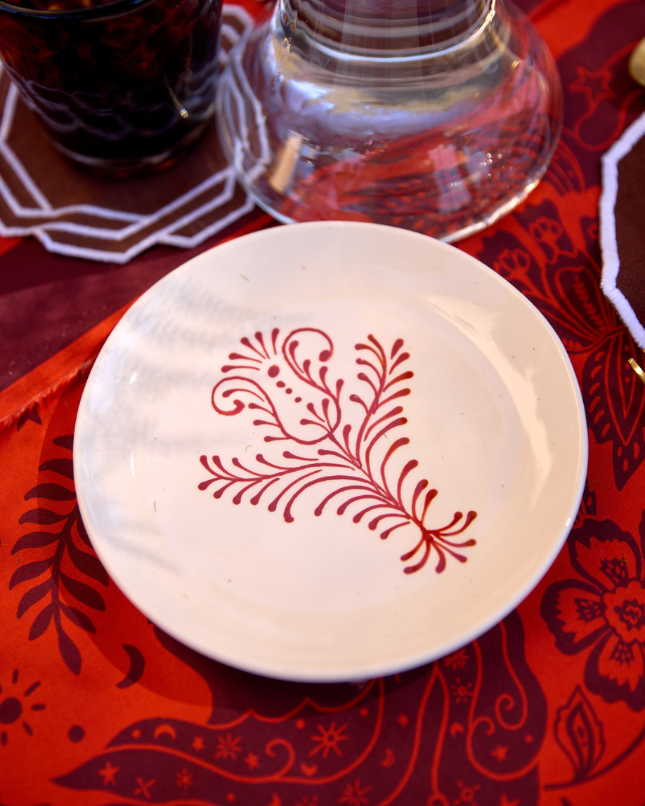 TERRACOTTA BREAD PLATE