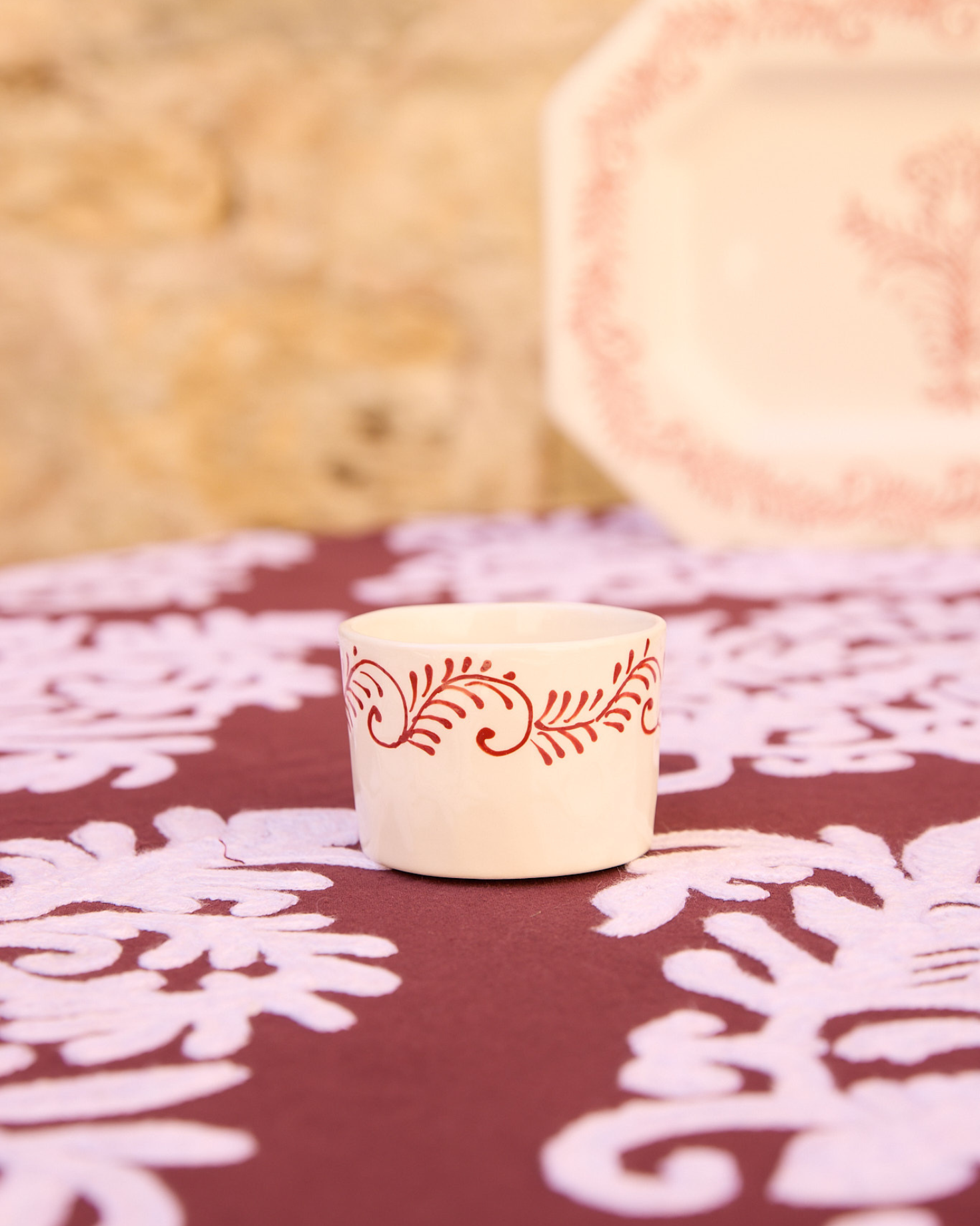TERRACOTTA CAPPUCCINO CUP