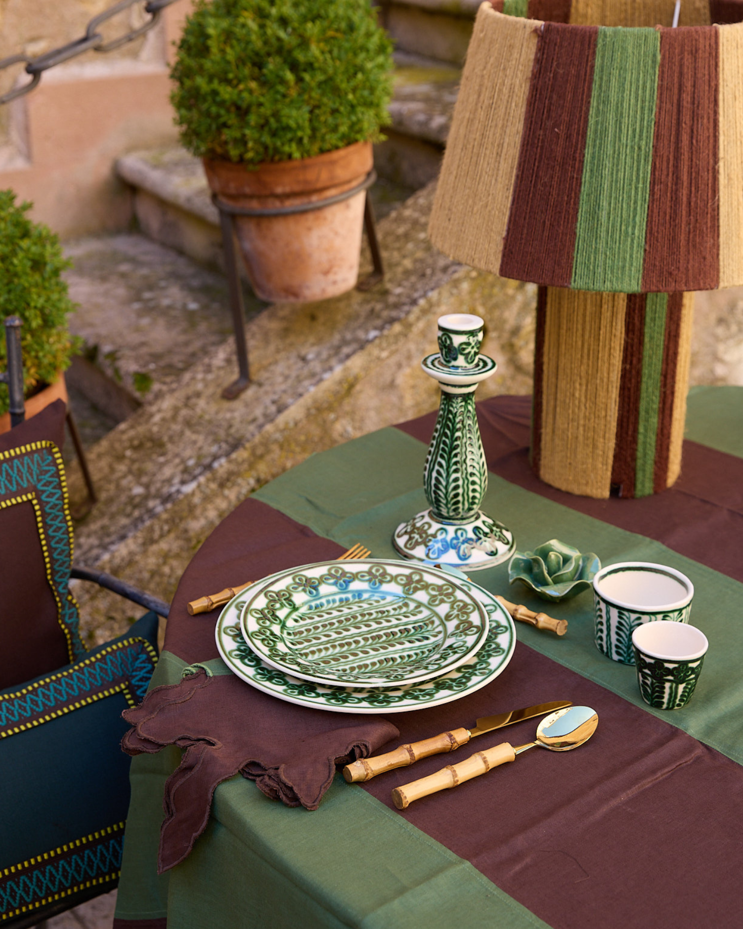 GREEN FLOWER ACCESSORY