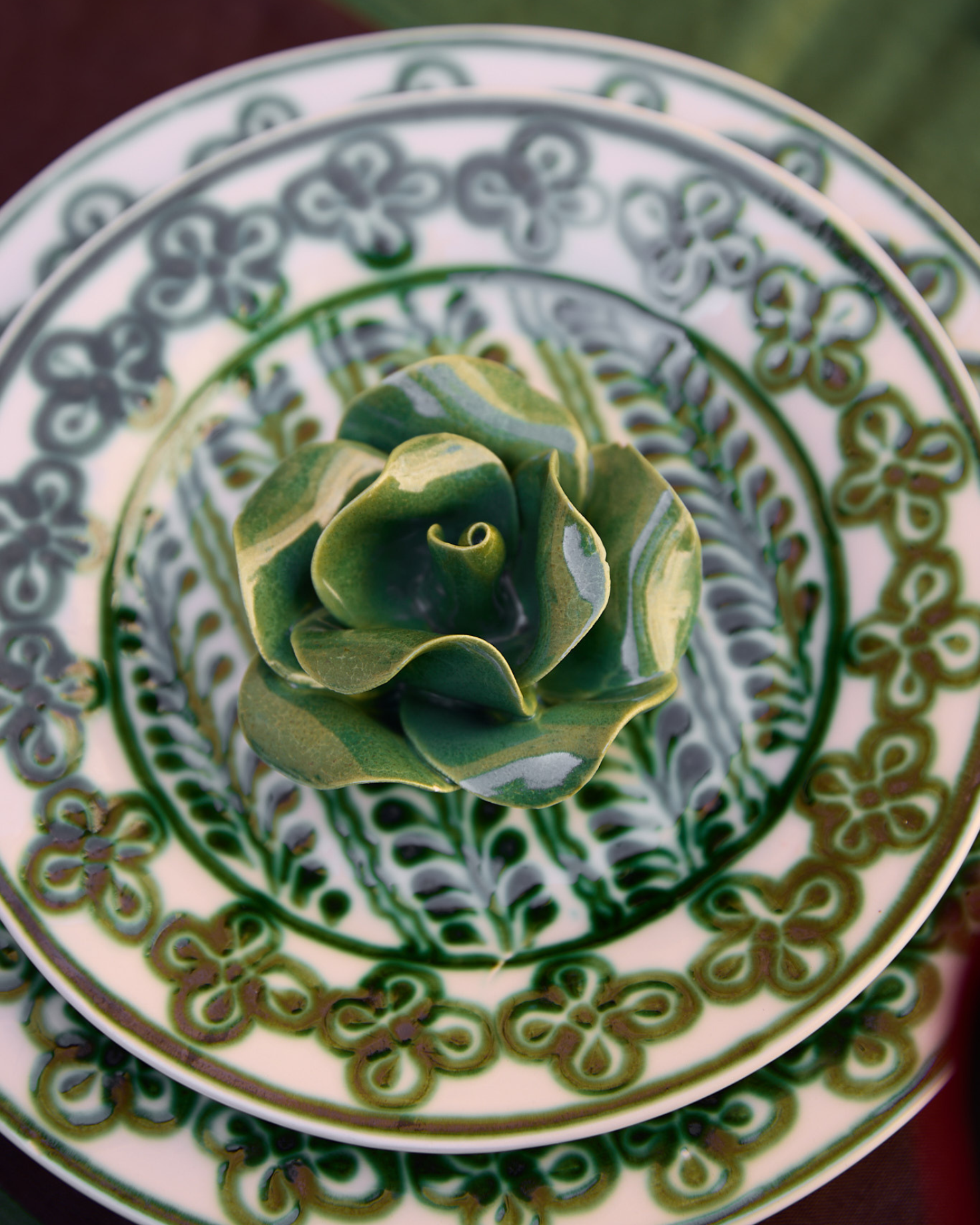 GREEN FLOWER ACCESSORY