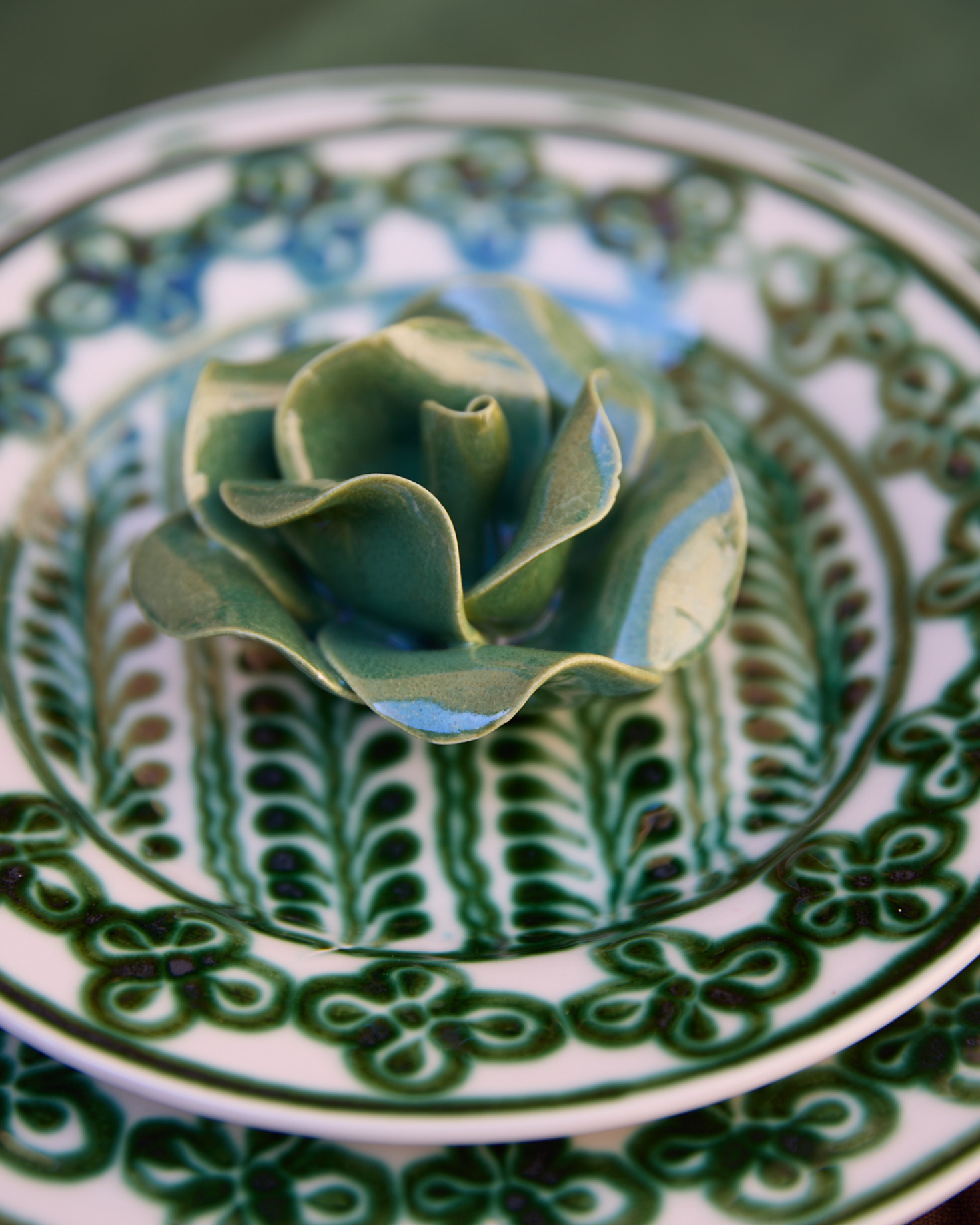 GREEN FLOWER ACCESSORY