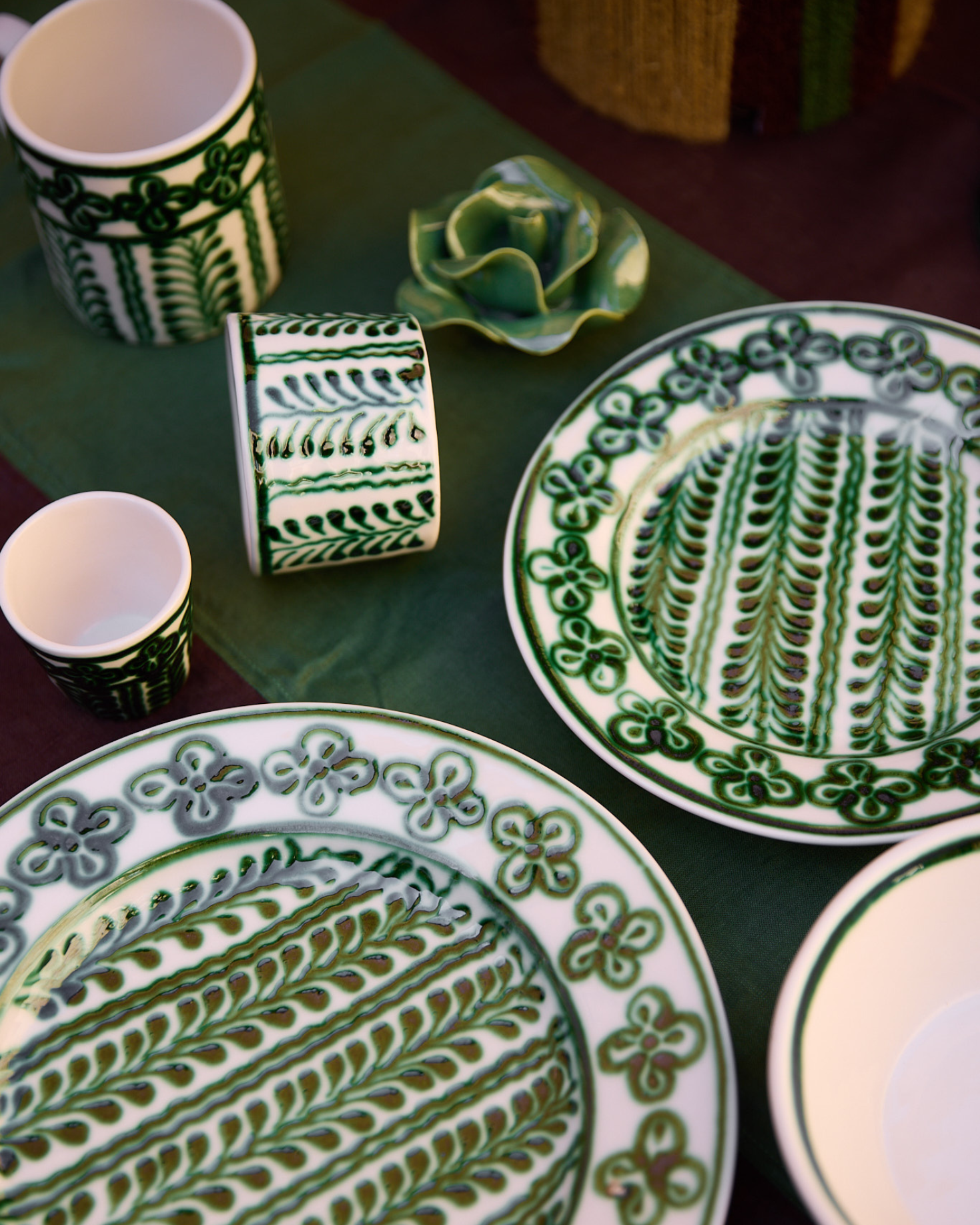 GREEN FLOWER ACCESSORY