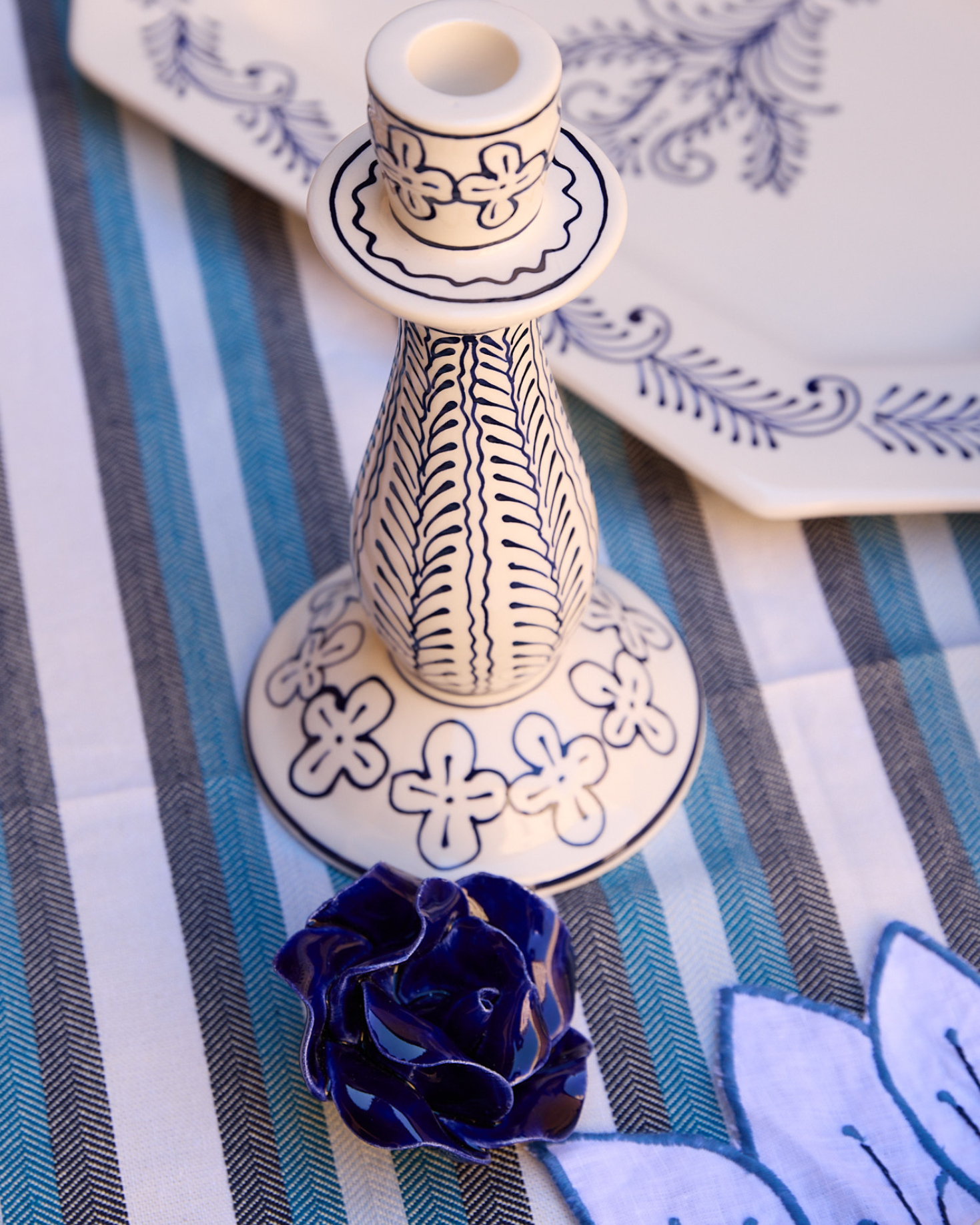BLUE FLOWER ACCESSORY