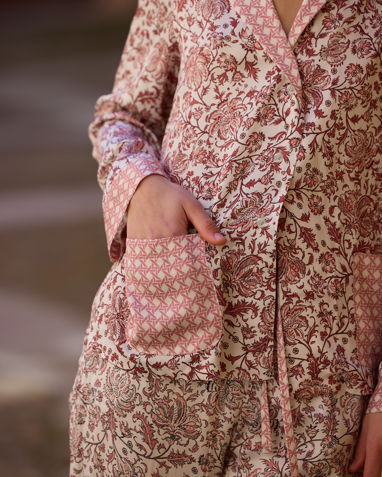 PIJAMA CELOSÍA ROSA