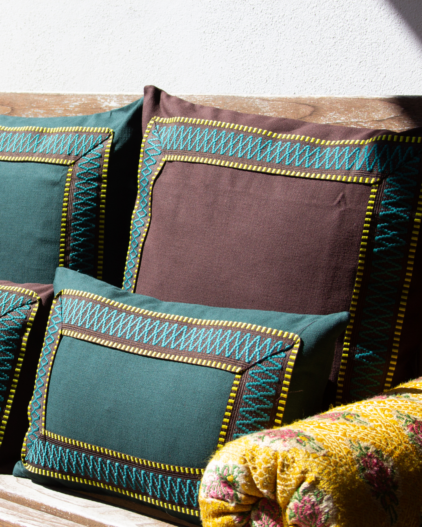 COJÍN BREZAL PEQUEÑO (verde)