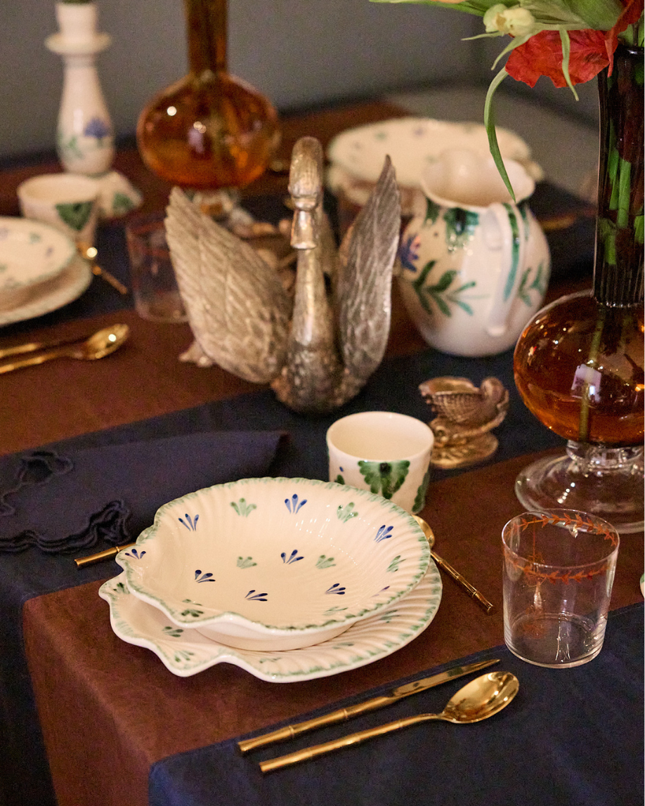 PLATO LLANO CONCHA (verde)