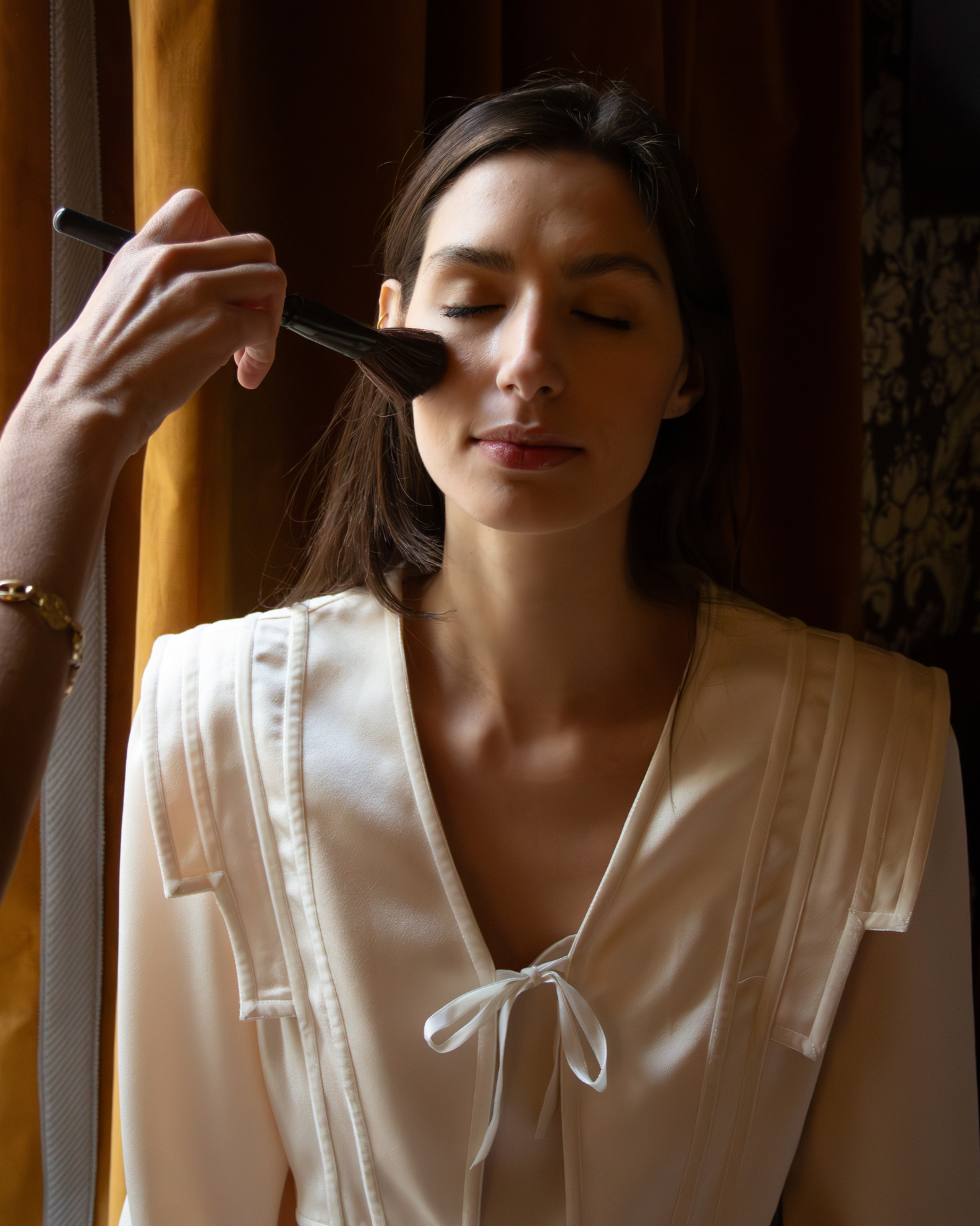CASTILLO NIGHTGOWN AND ROBE (raw)