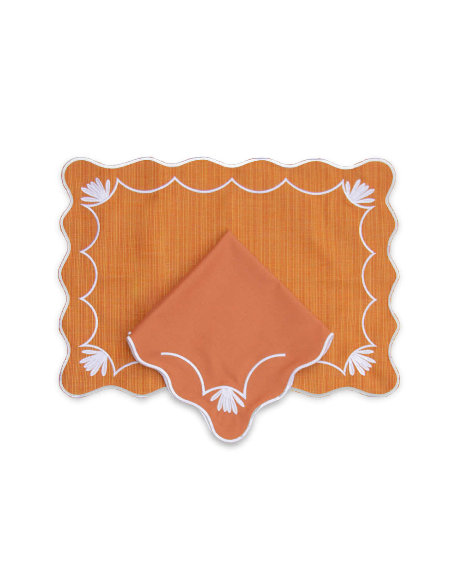 INDIVIDUAL Y SERVILLETA BABOR (naranja)