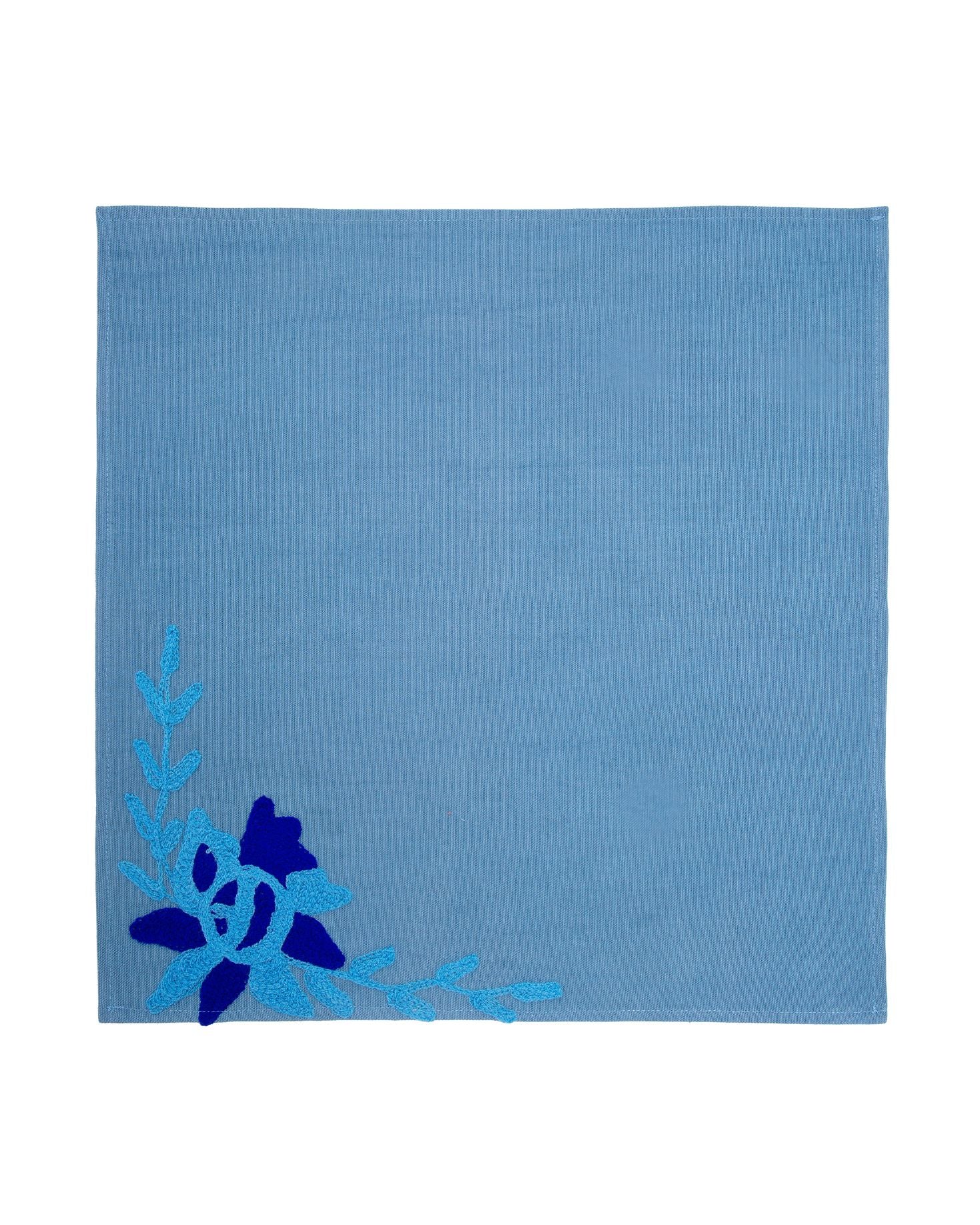 SET INDIVIDUAL Y SERVILLETA CAÑA AZUL