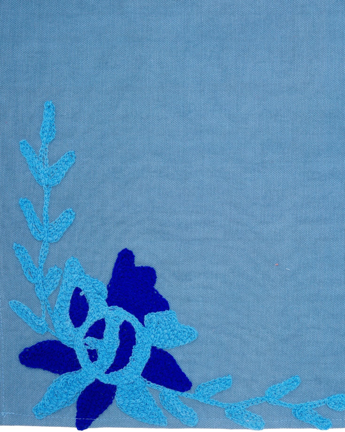 SET INDIVIDUAL Y SERVILLETA CAÑA AZUL