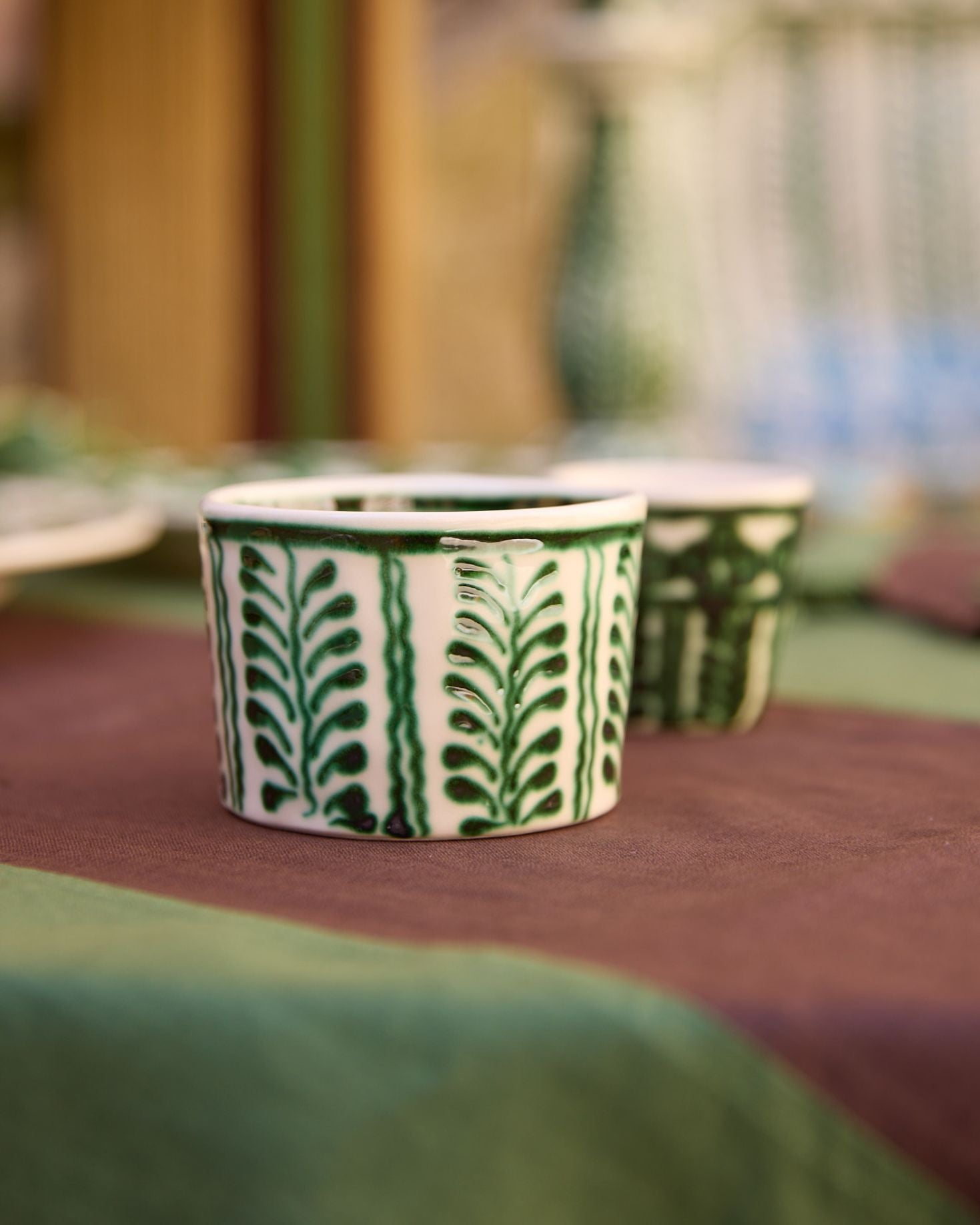 TAZA CAPPUCCINO CÁNDIDO (verde)