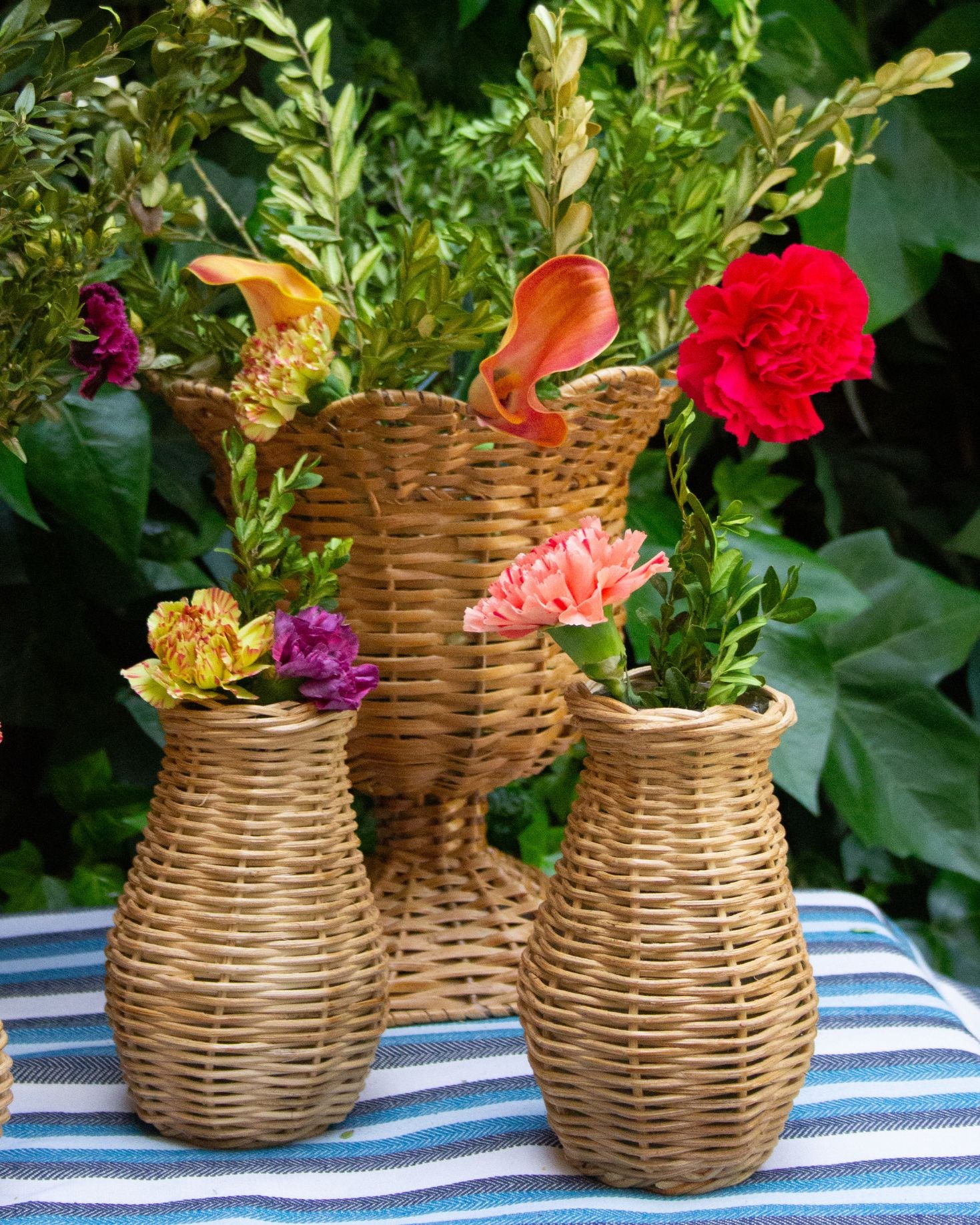 ELONGATED CHEST VASE