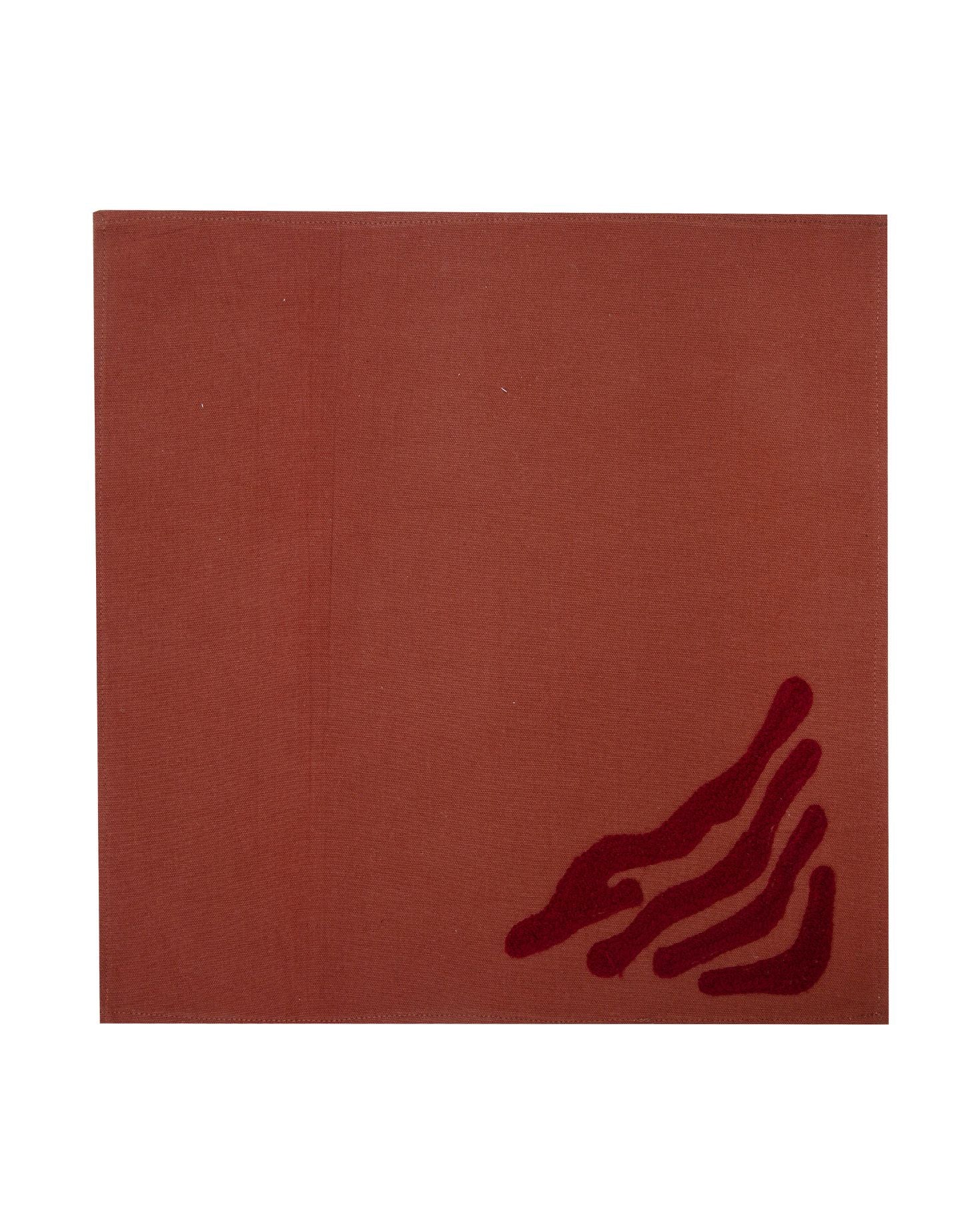 RECTANGULAR BRECA TABLECLOTH (red)