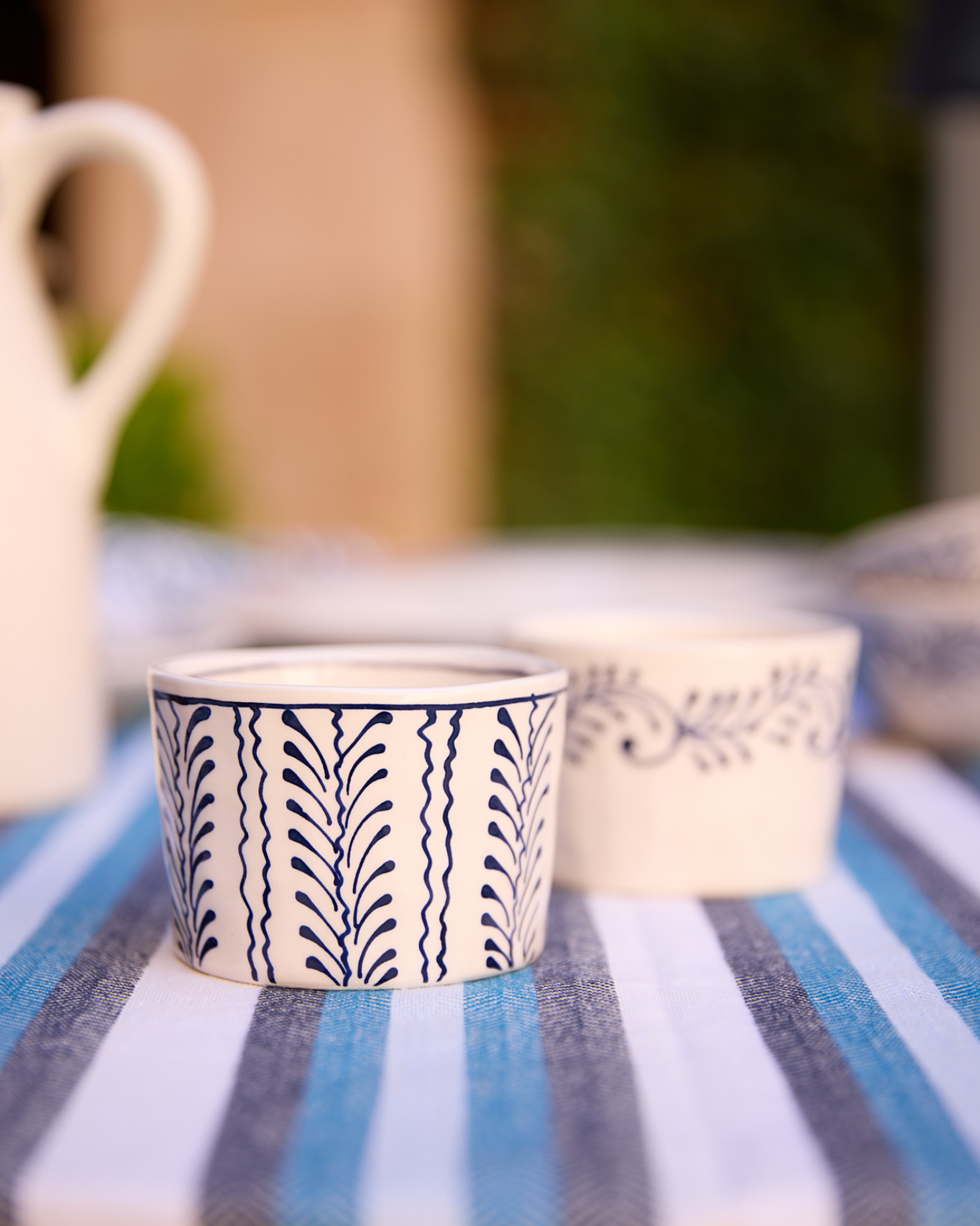 TAZA CAPPUCCINO CÁNDIDO (azul)