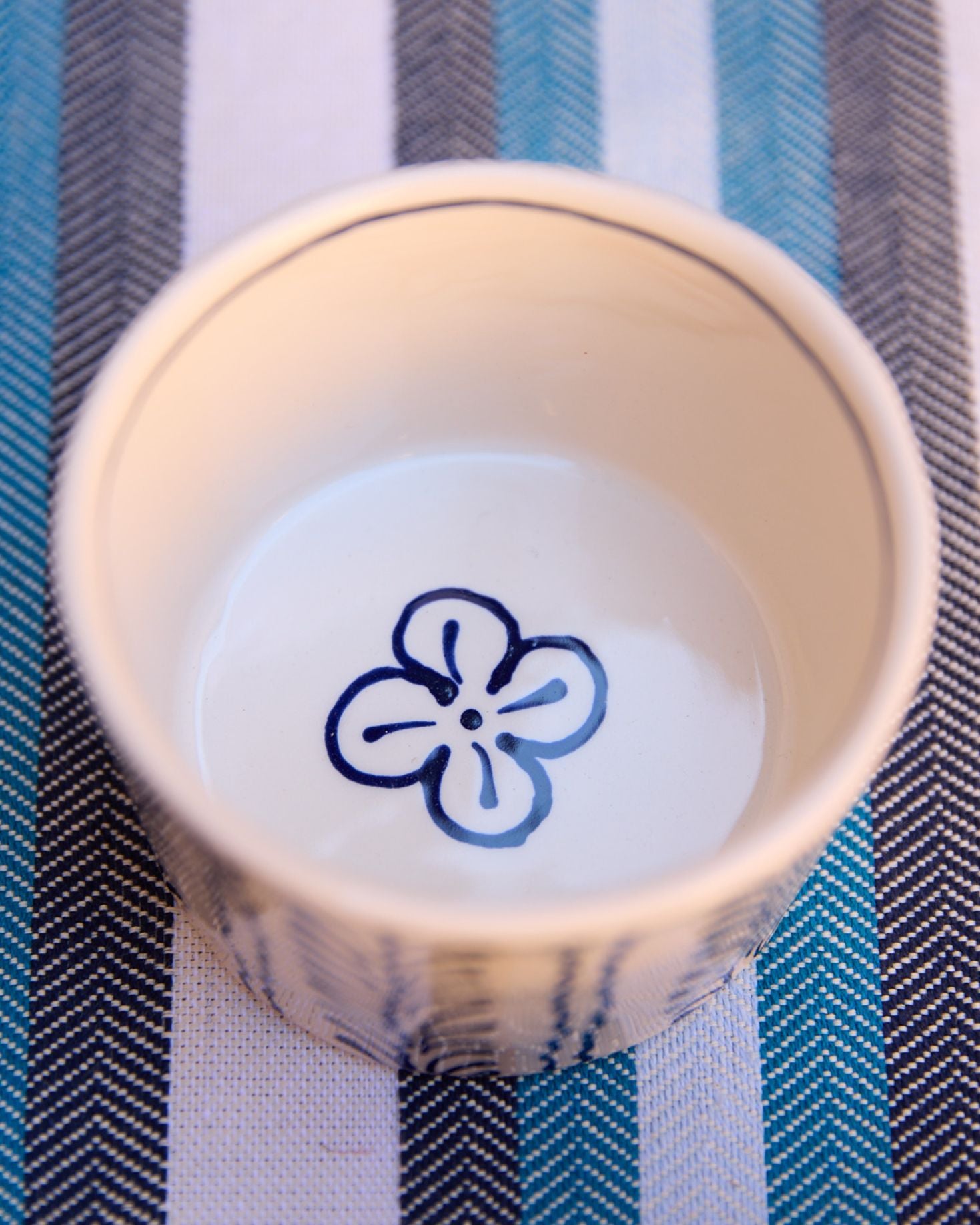 TAZA CAPPUCCINO CÁNDIDO (azul)