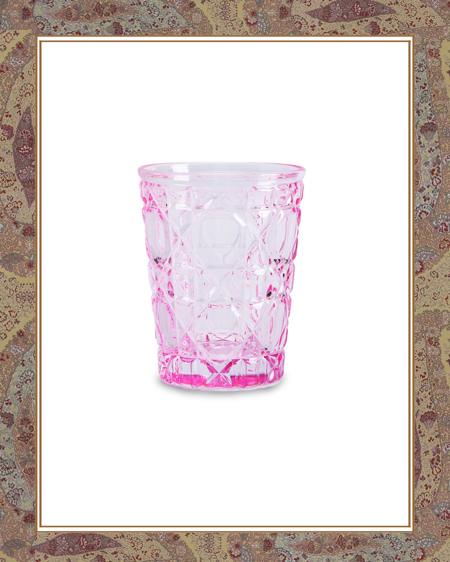 PINK CRYSTAL VASE
