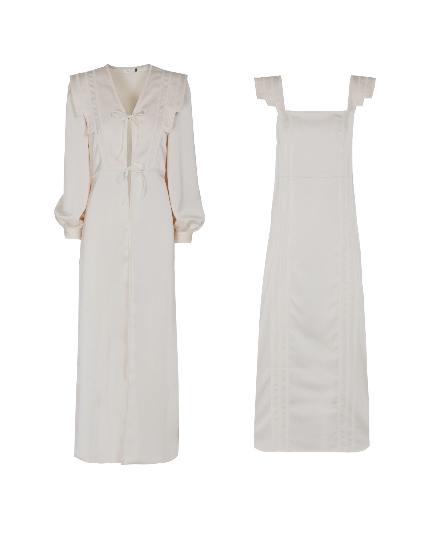 CASTILLO NIGHTGOWN AND ROBE (raw)