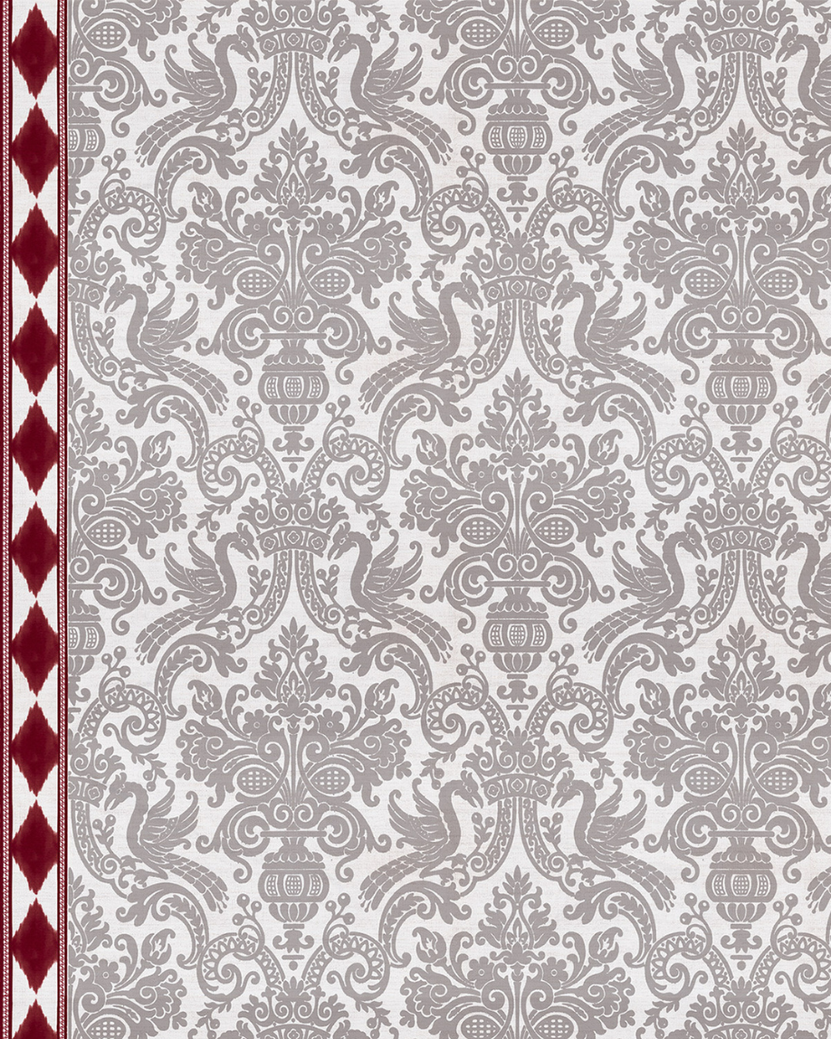 ELENA GRANATE WALLPAPER (5m2 roll)