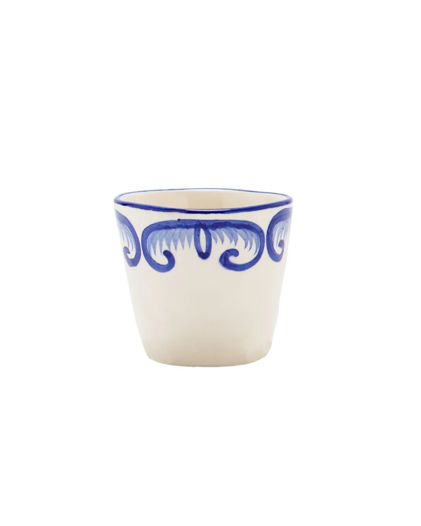 SET 4 ESPRESSO BLUE CARNATION