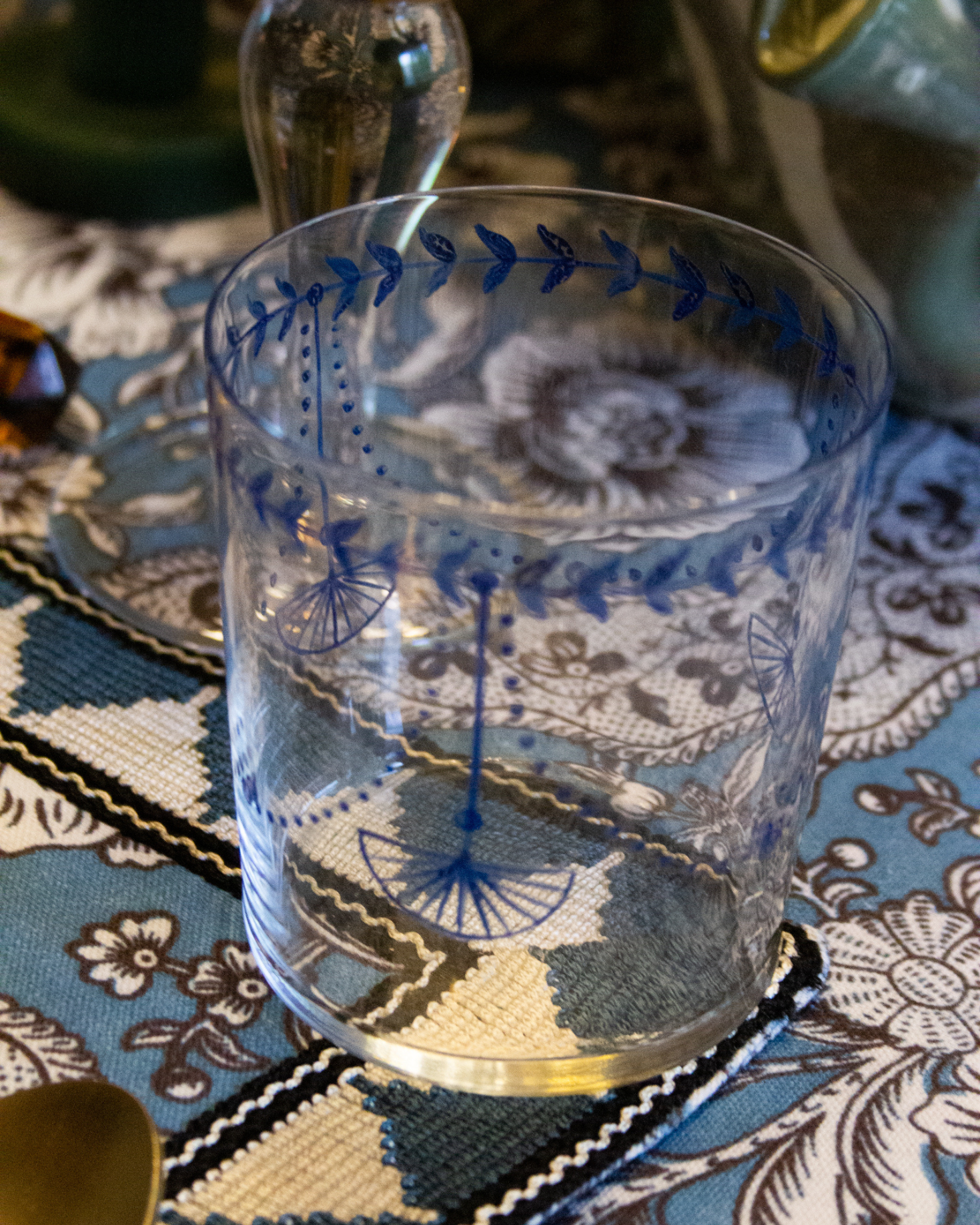 SET 4 HANDMADE GLASSES