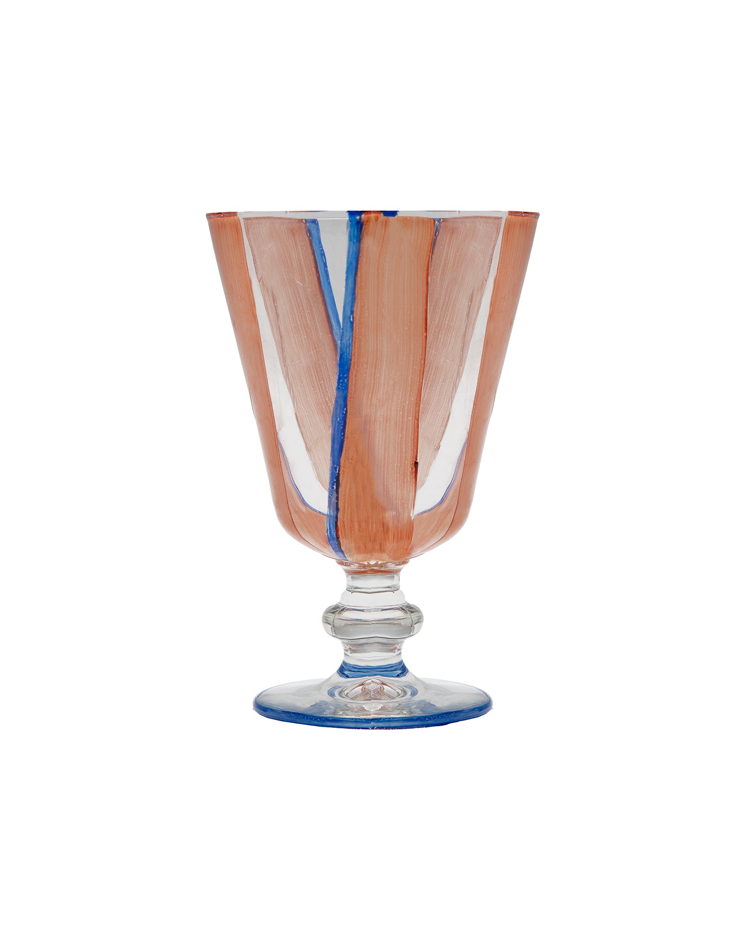 SET 4 COPAS HANDMADE (rayas caldera)