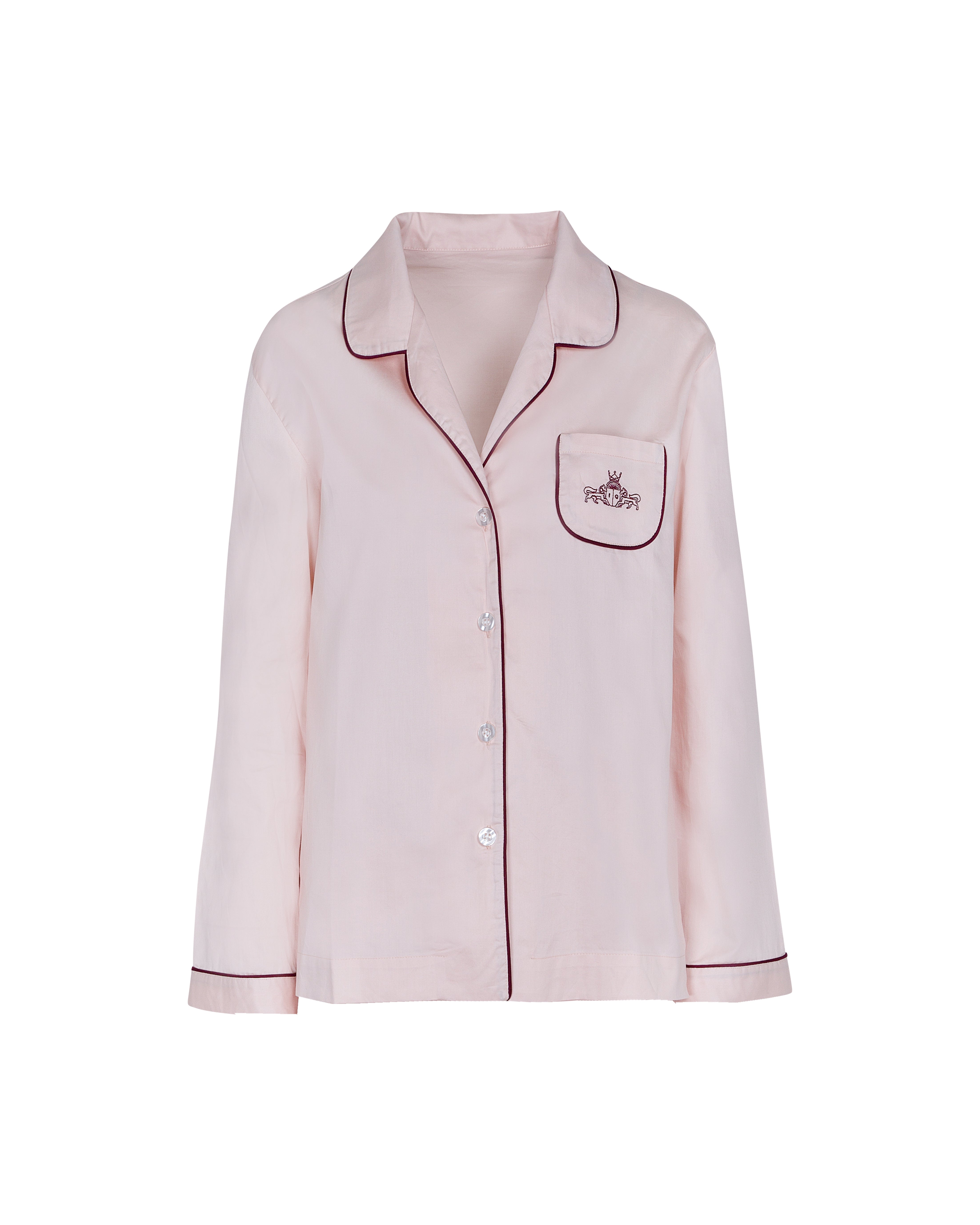 CONJUNTO PIJAMA ROSA LOGO