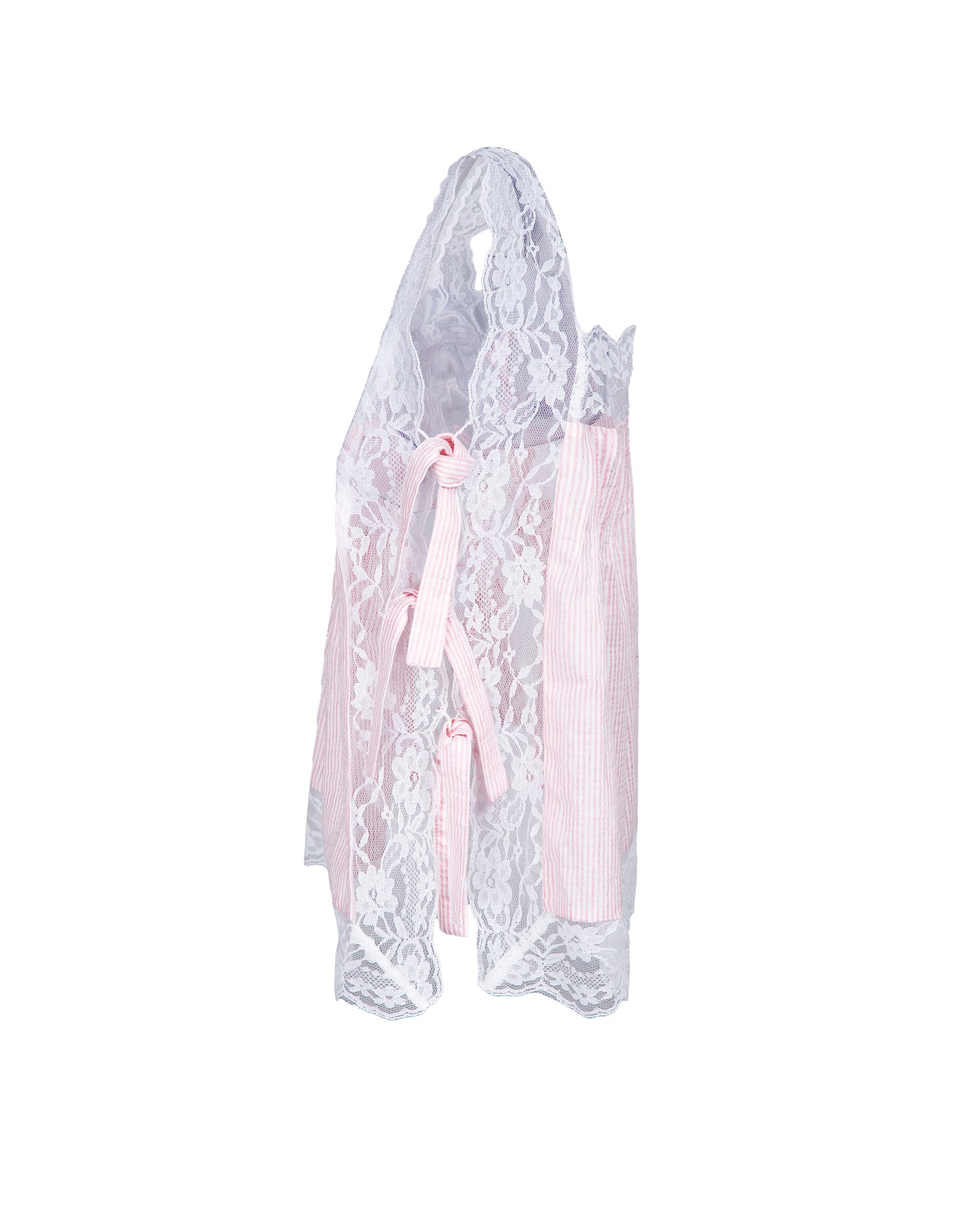 CONJUNTO PIJAMA LENCERO ROSA