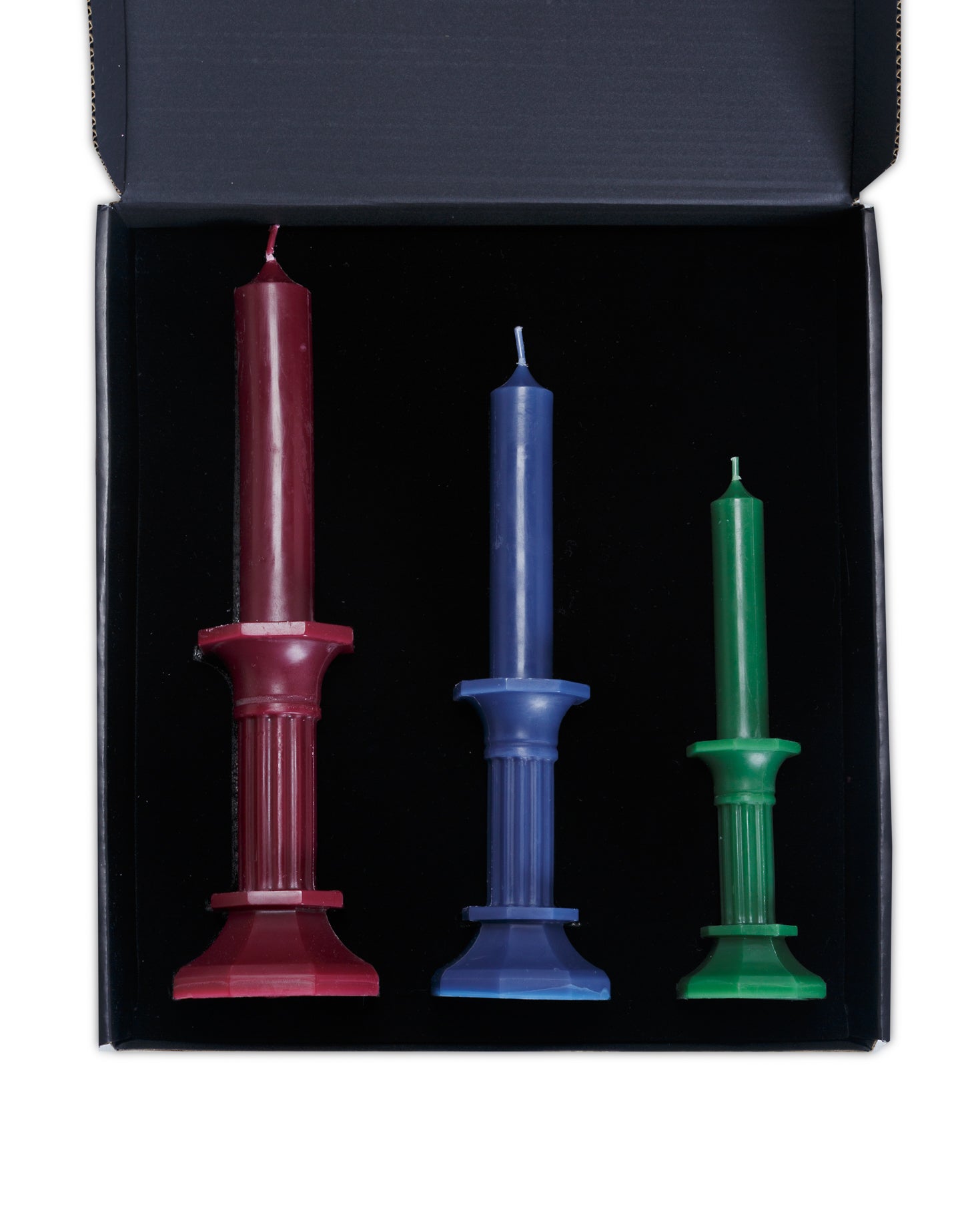 SET 3 CANDELABRA CANDLES