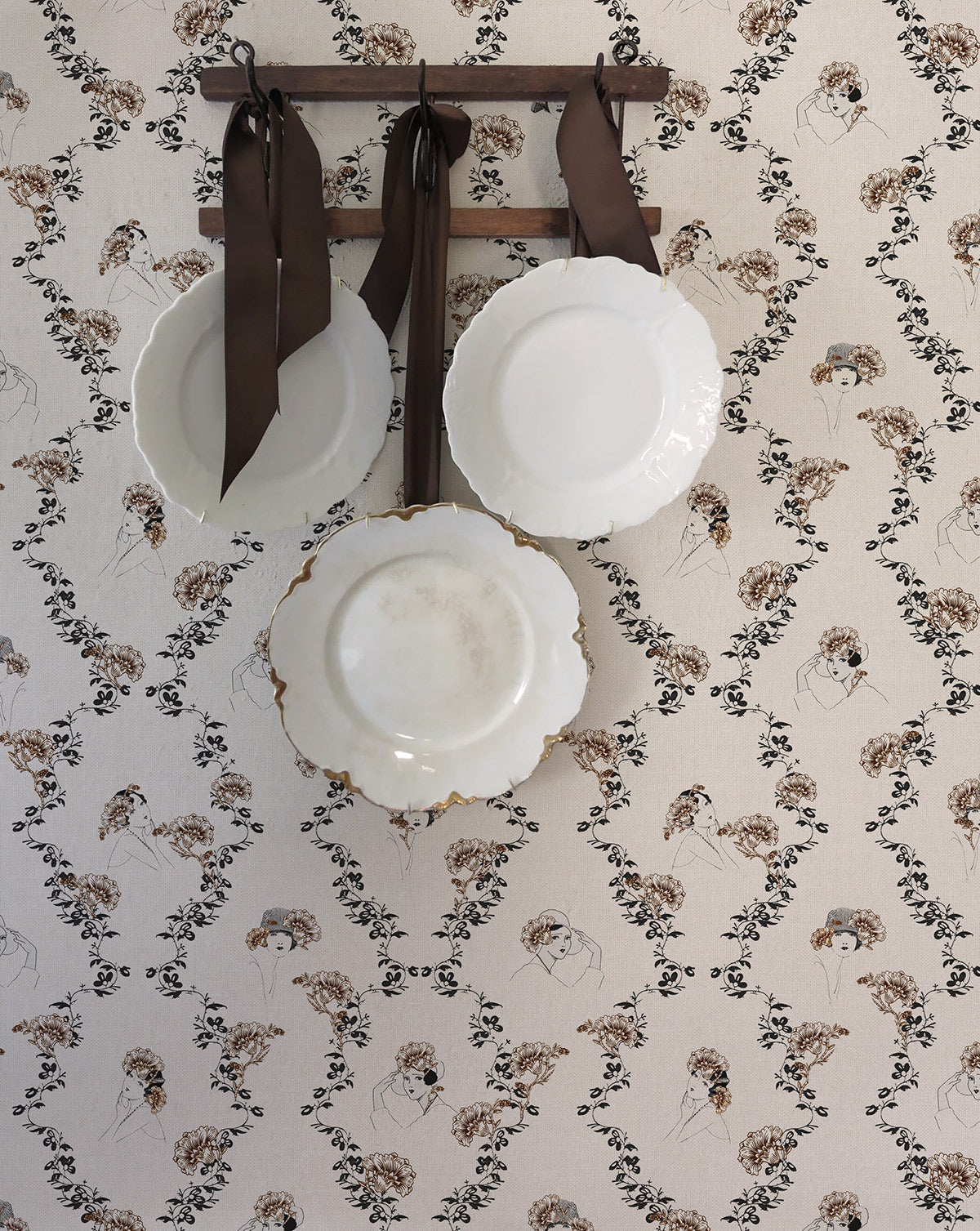 ISABEL GRAPHITE WALLPAPER (5m2 roll)